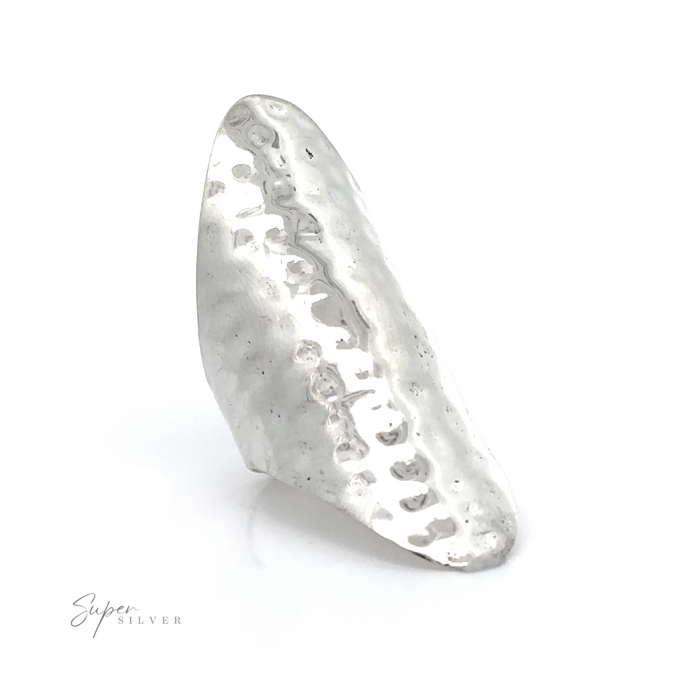 
                  
                    A bold Statement Hammered Ring on a white background.
                  
                