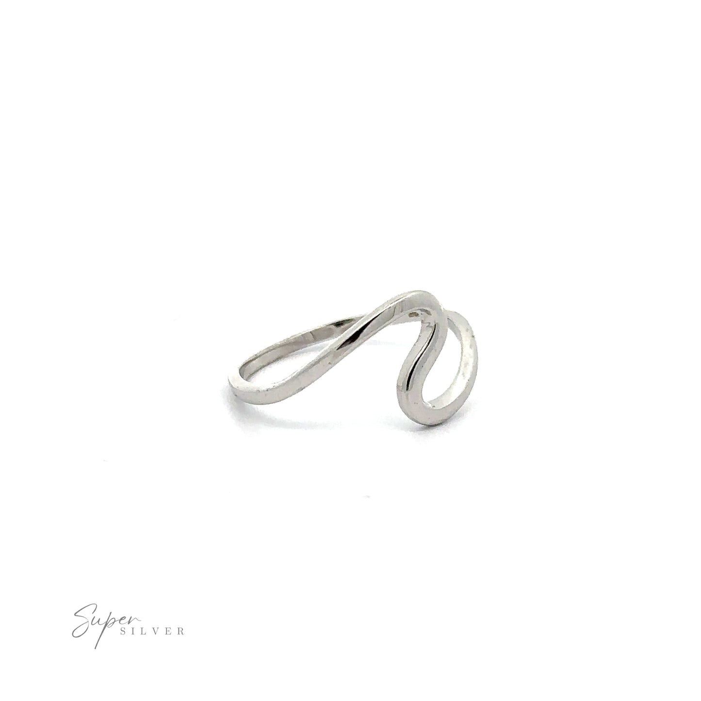 
                  
                    A Simple Wave Ring with a curved shape.
                  
                