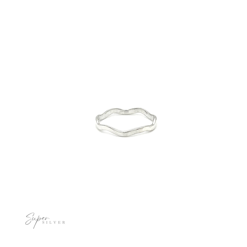 
                  
                    A timeless and versatile Wavy Silver Band with a curved shape, featuring a simple wavy band for a minimalist style.
                  
                