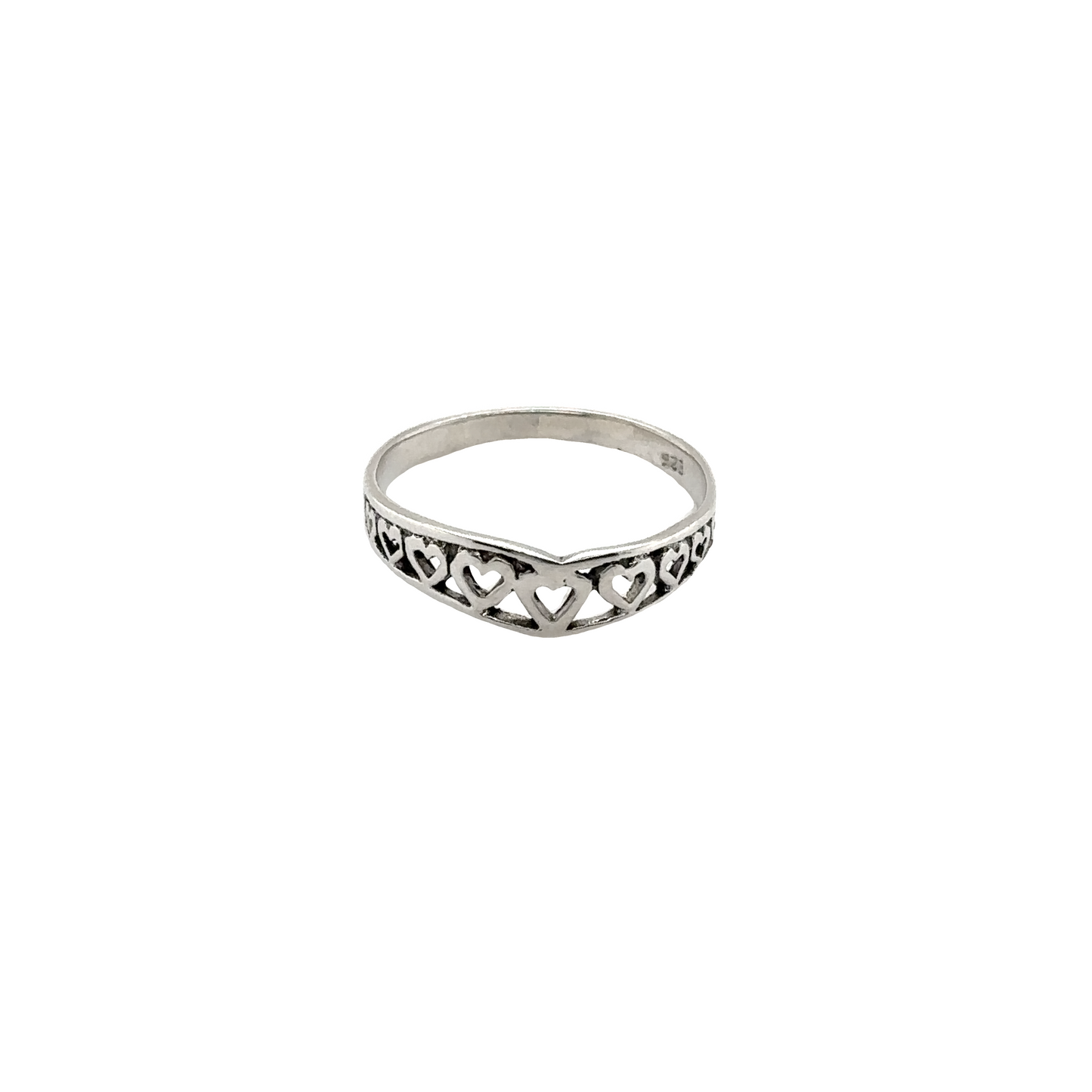 
                  
                    A chevron-shaped ring lined with hearts, symbolizing love.
                  
                