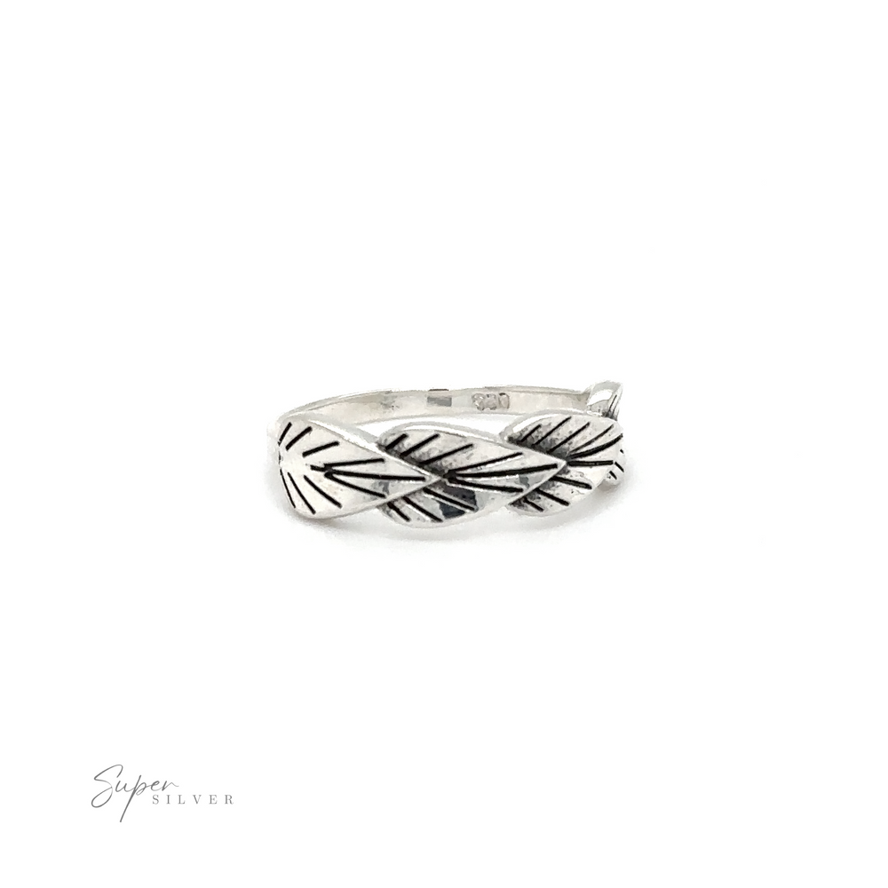 
                  
                    A Super Silver Leaves Ring, perfect for nature enthusiasts who appreciate the beauty that surrounds us.
                  
                