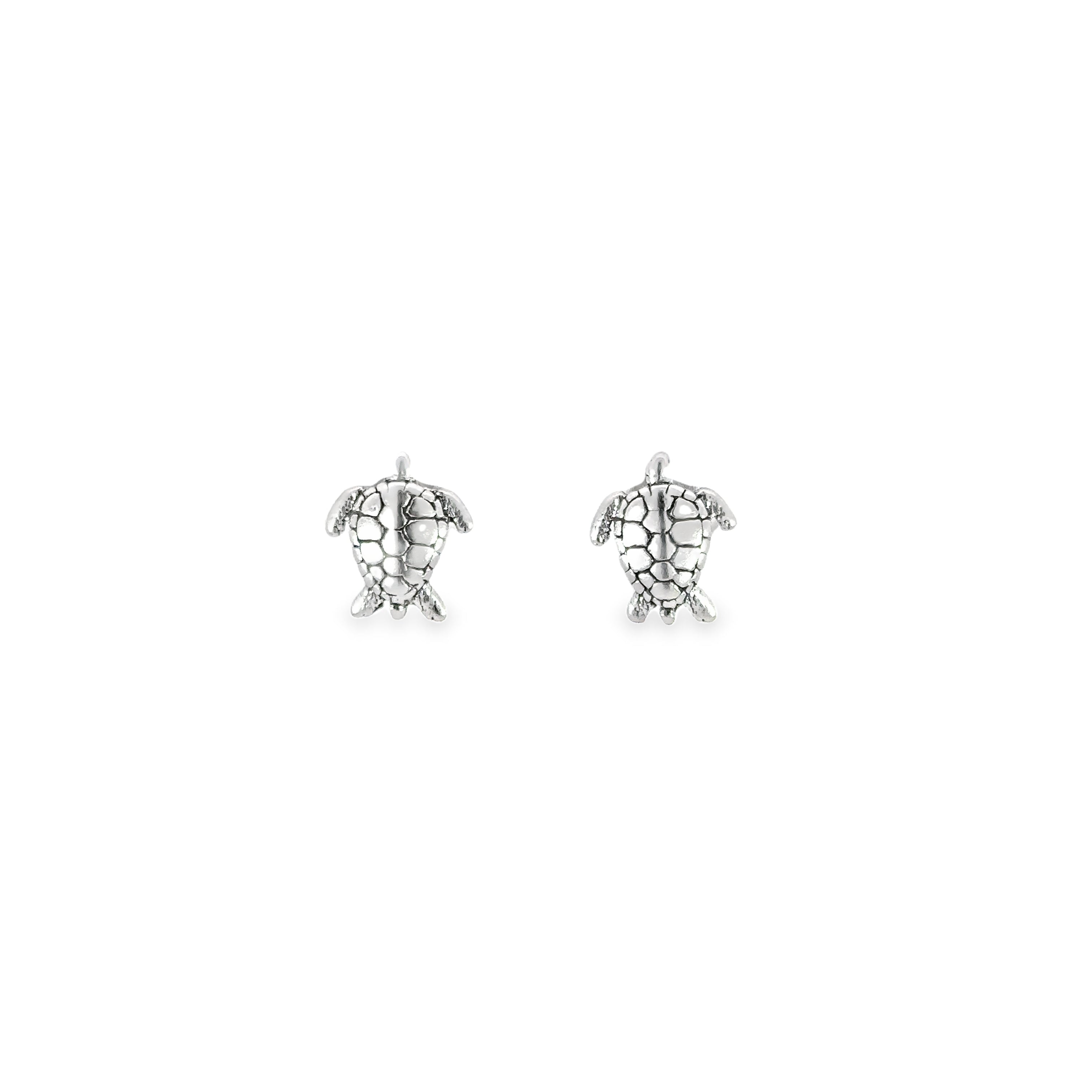 An oceanic themed pair of Sea Turtle Studs, featuring adorable sea turtle designs.