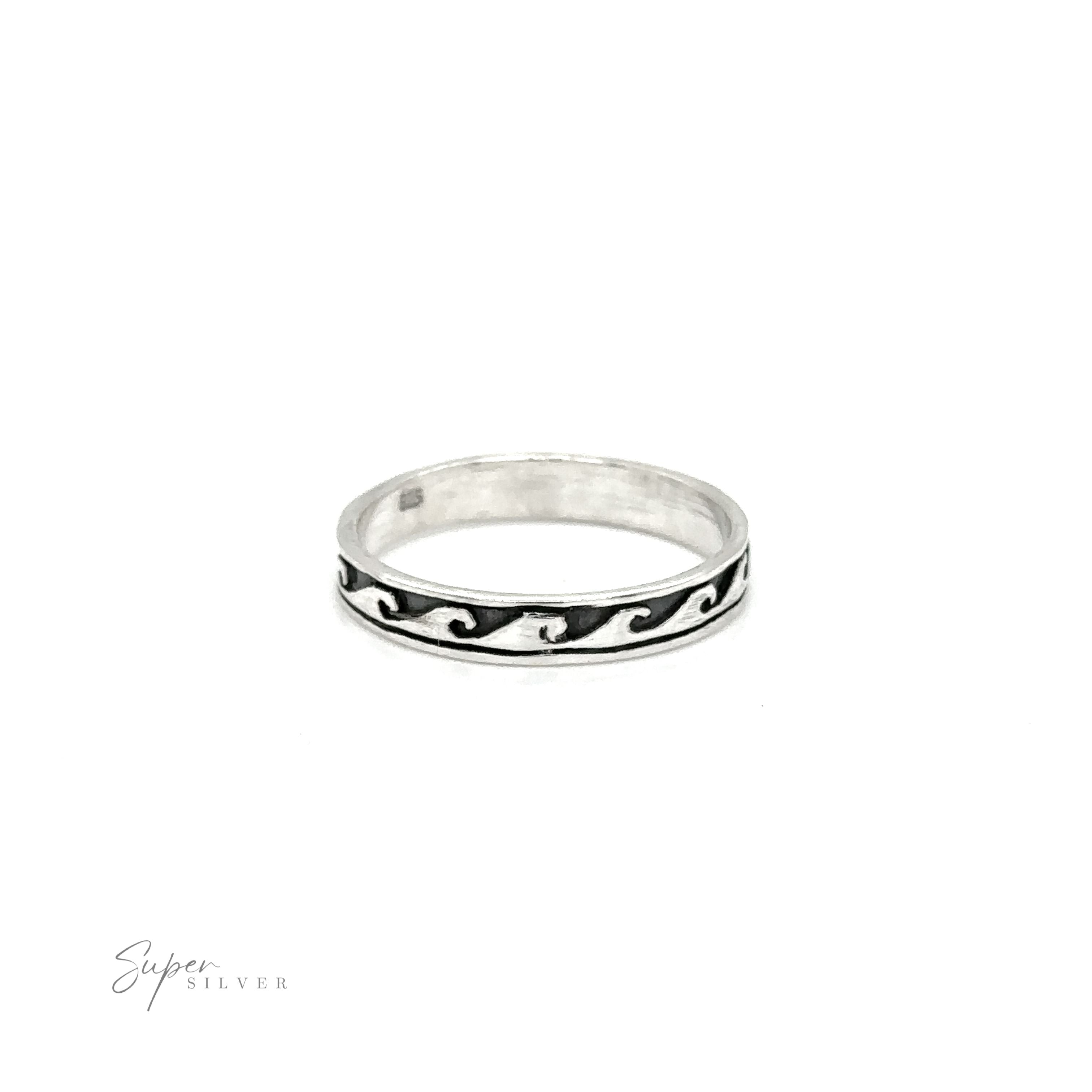 A 3mm Wave Band with wave designs.