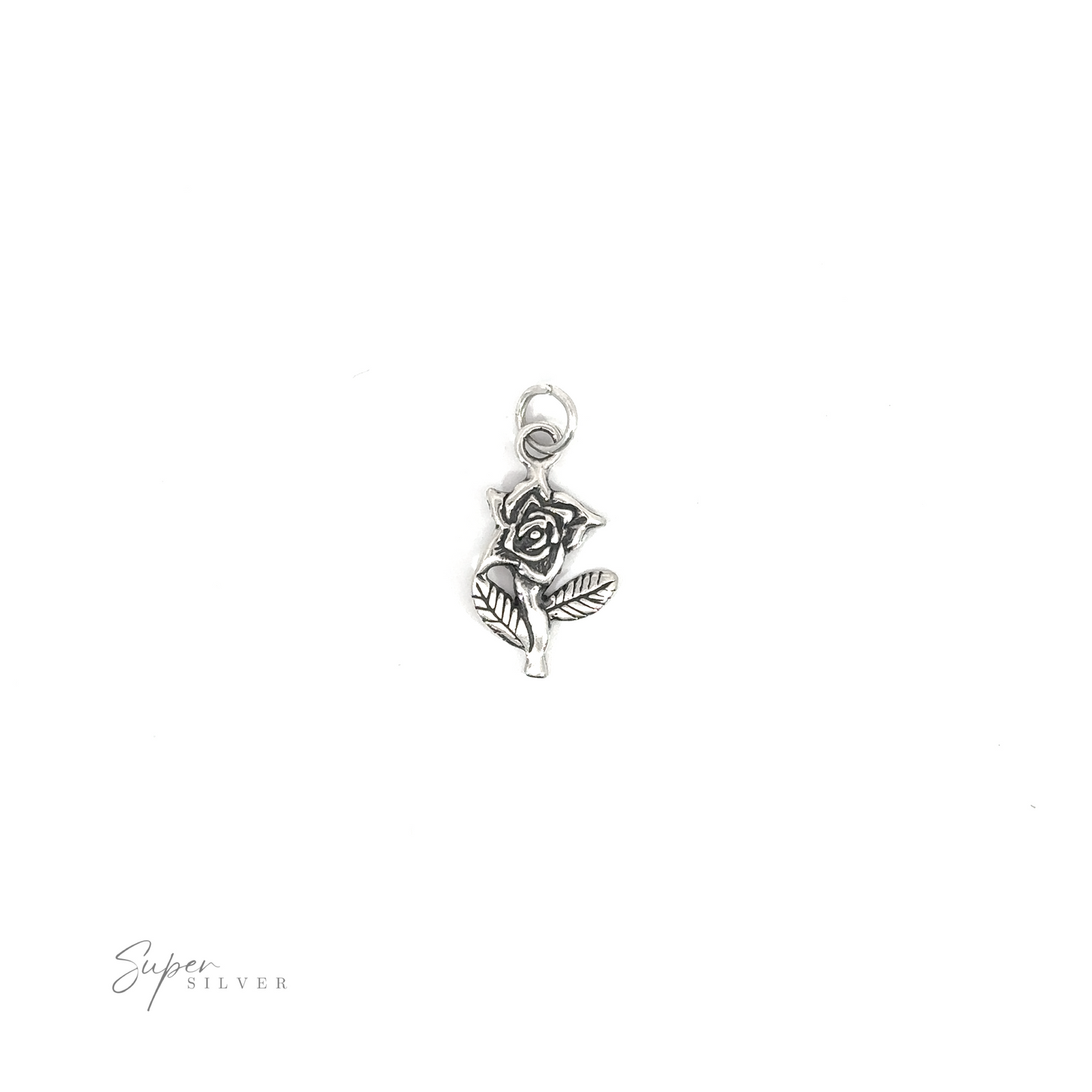 
                  
                    A small Rose Charm on a white background.
                  
                