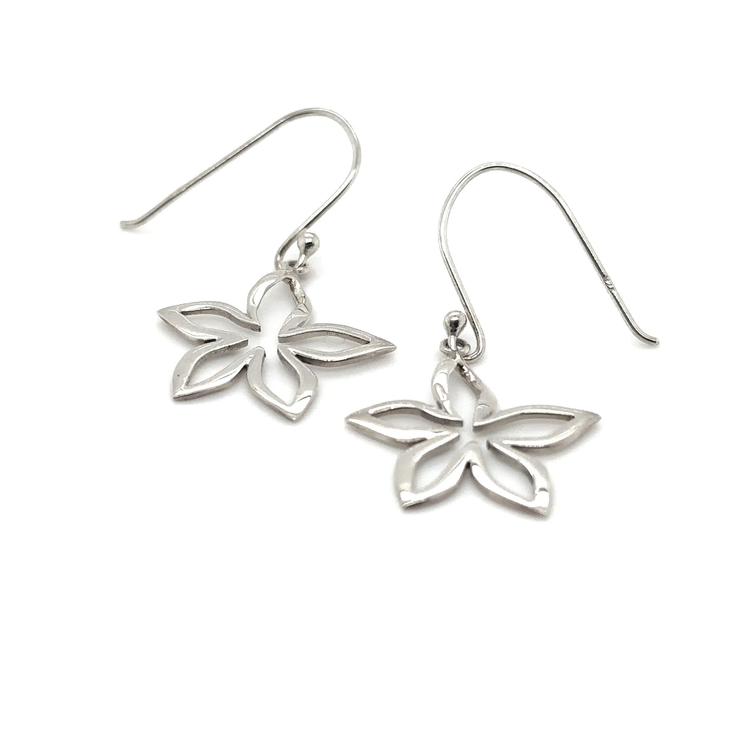 
                  
                    Simple Open Flower Earrings
                  
                