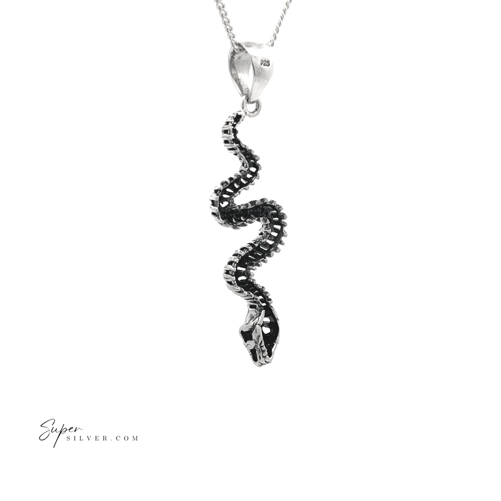 
                  
                    Haunting Snake Skeleton Pendant
                  
                