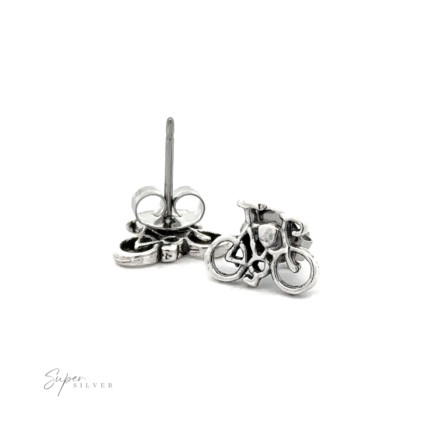 A pair of Bicycle Studs on a white background.