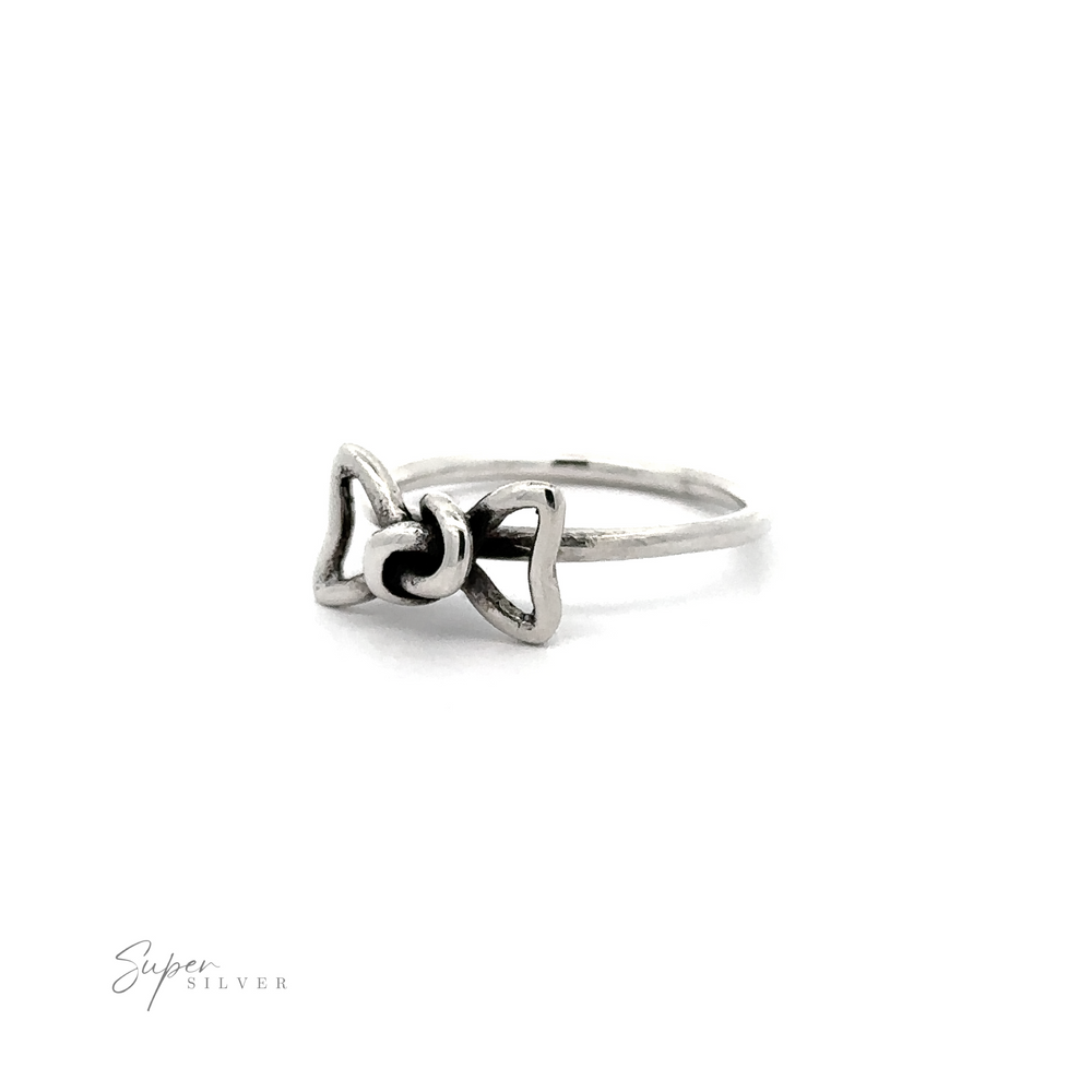 
                  
                    A cute addition to your jewelry collection, the Wire Bow Ring adds a touch of charm to any outfit.
                  
                