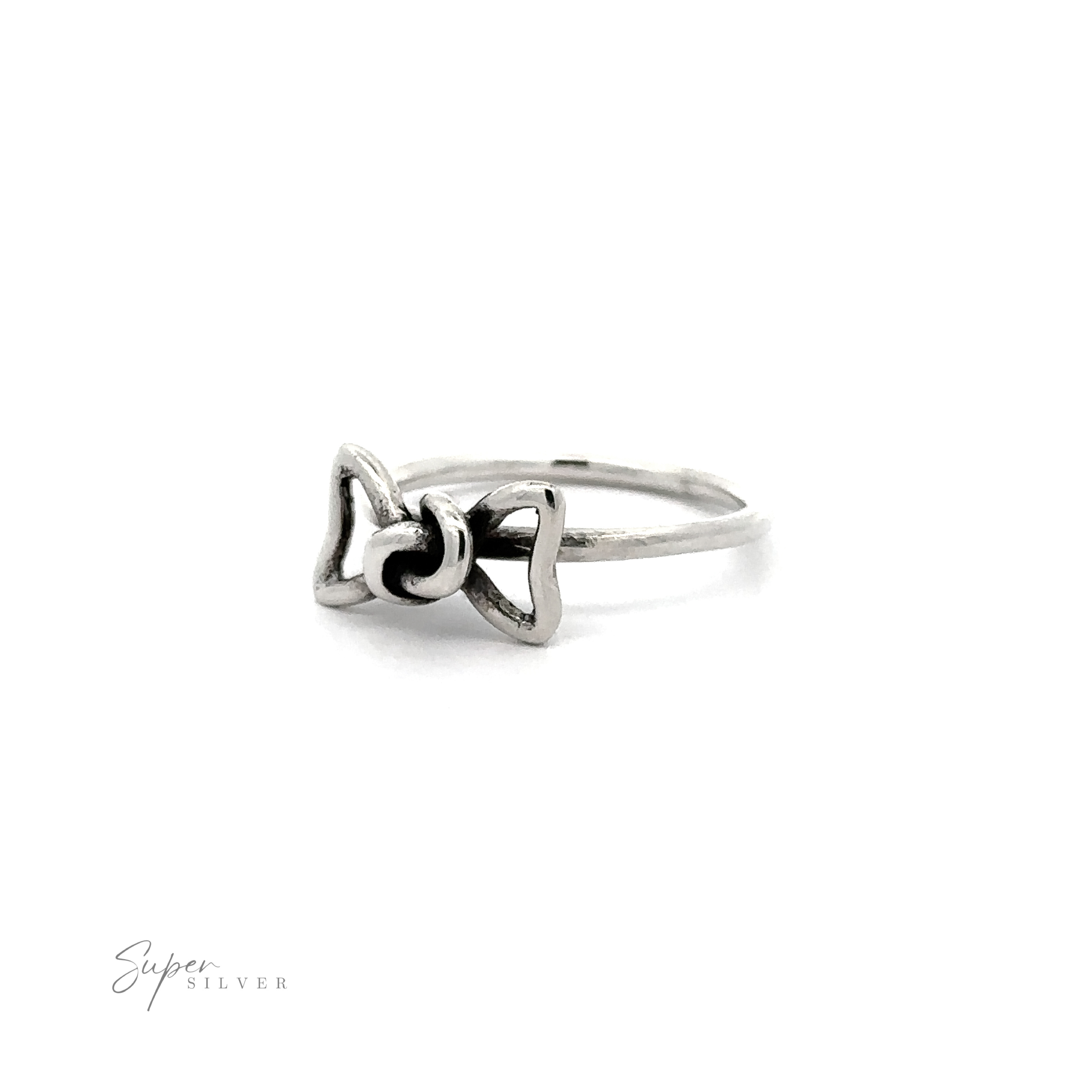 A cute addition to your jewelry collection, the Wire Bow Ring adds a touch of charm to any outfit.