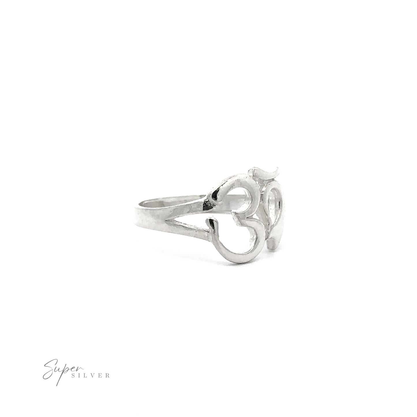 
                  
                    An Om Symbol Ring.
                  
                