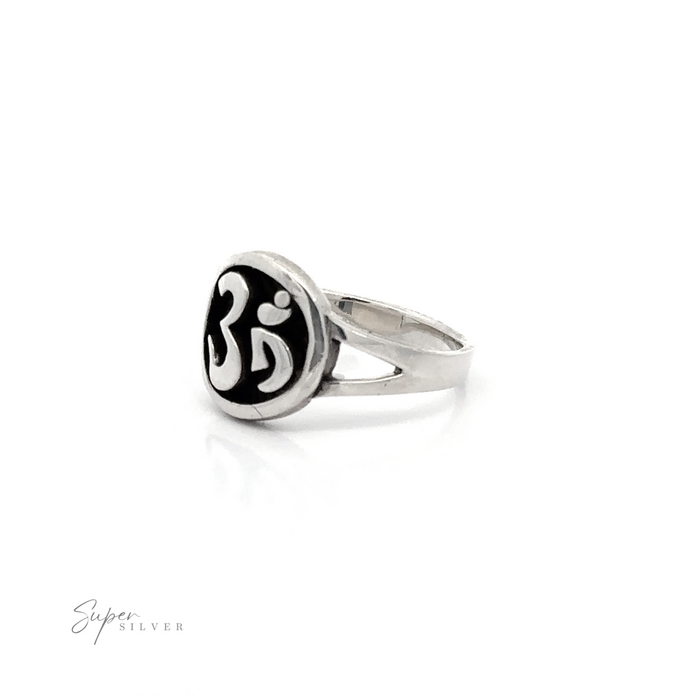 
                  
                    An Om Symbol Ring made of .925 Silver.
                  
                