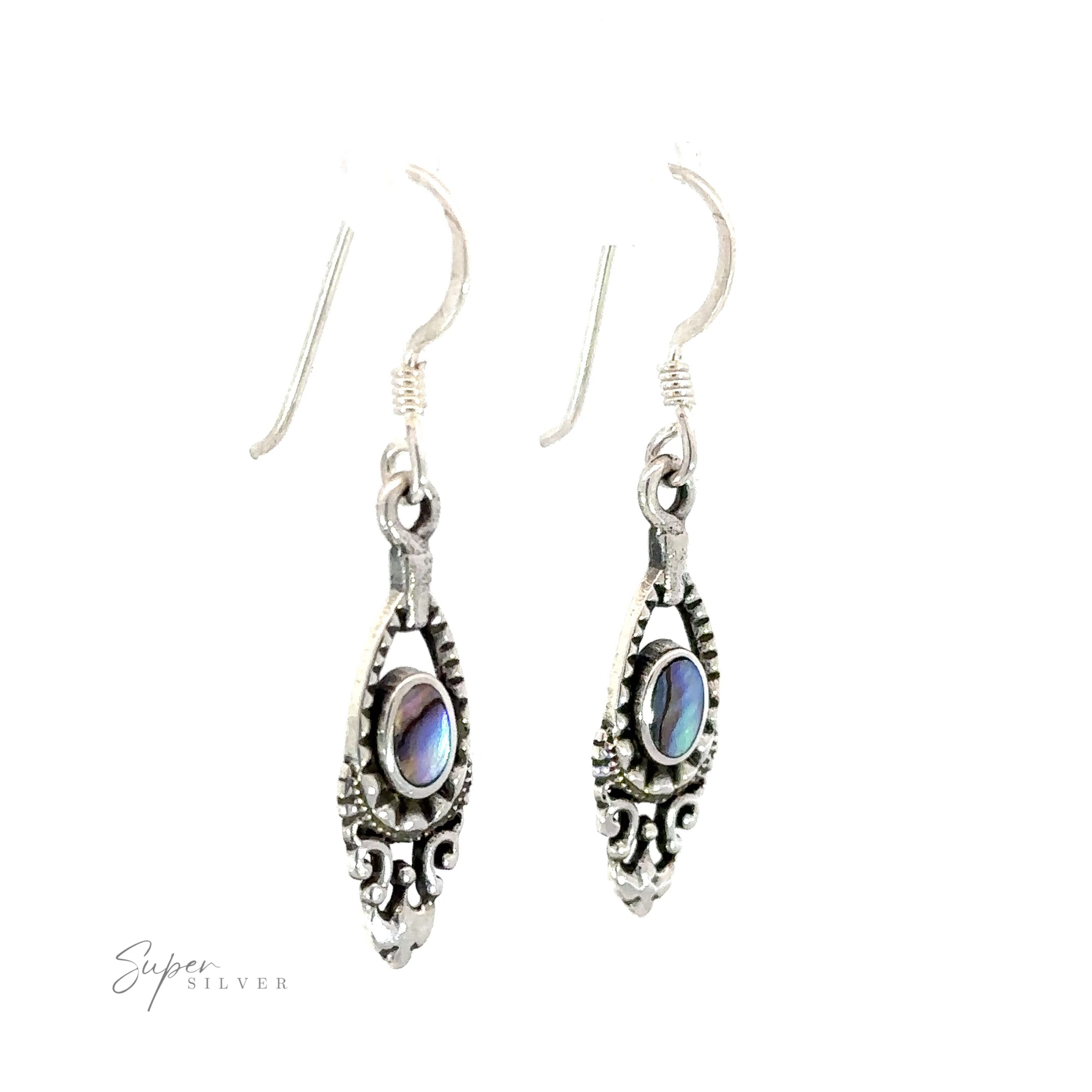 Small delicate Victorian stone earrings perfect for everyday wear.