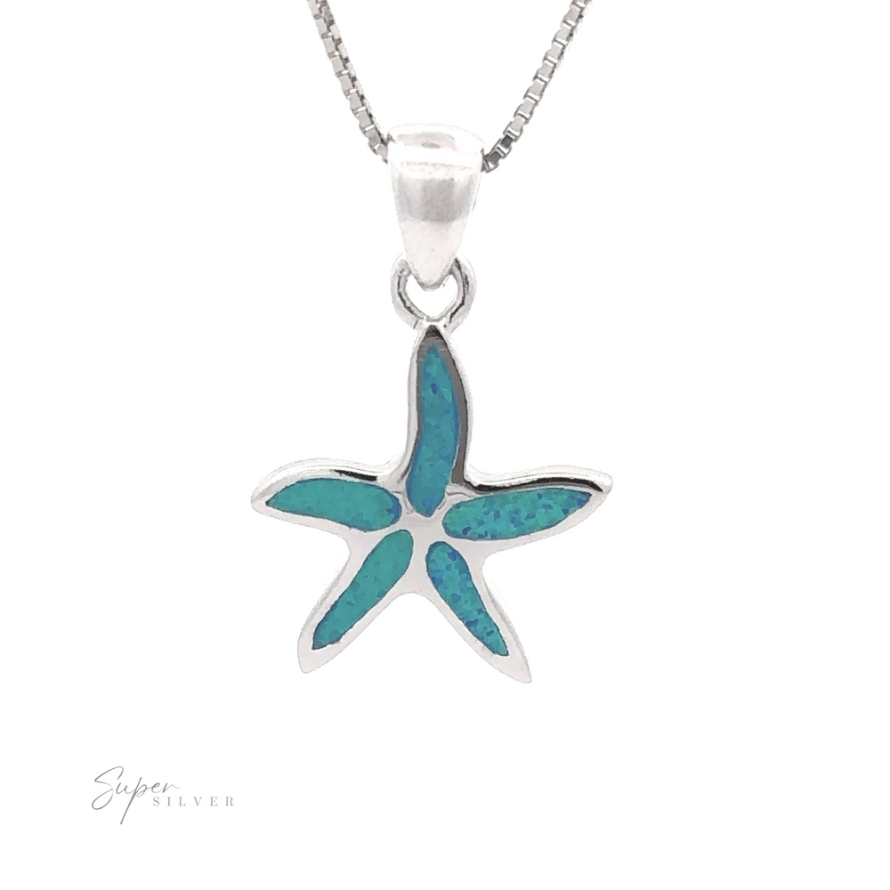 
                  
                    Lab-Created Opal Sea Star Pendant
                  
                