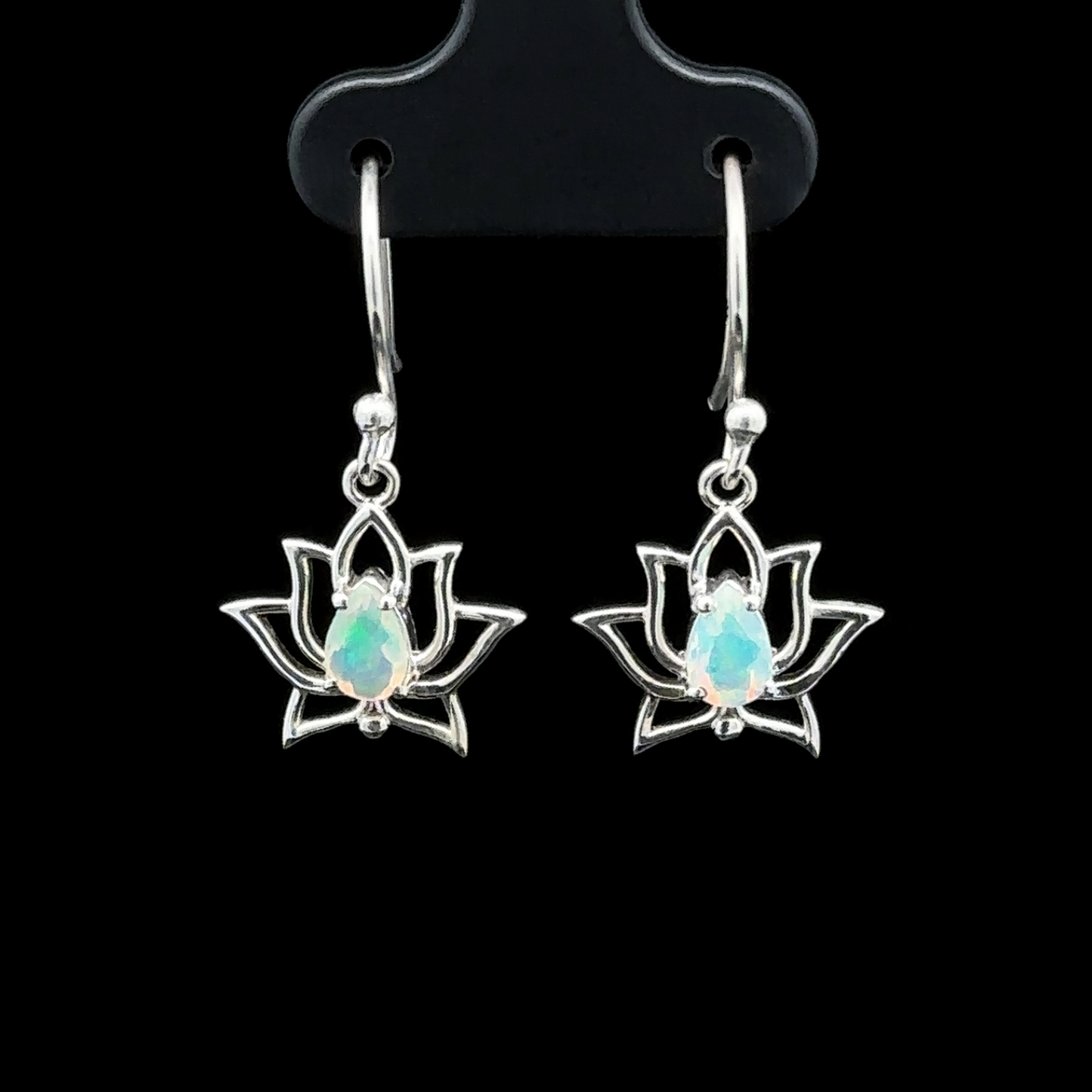 
                  
                    Ethiopian Opal Lotus Earrings
                  
                