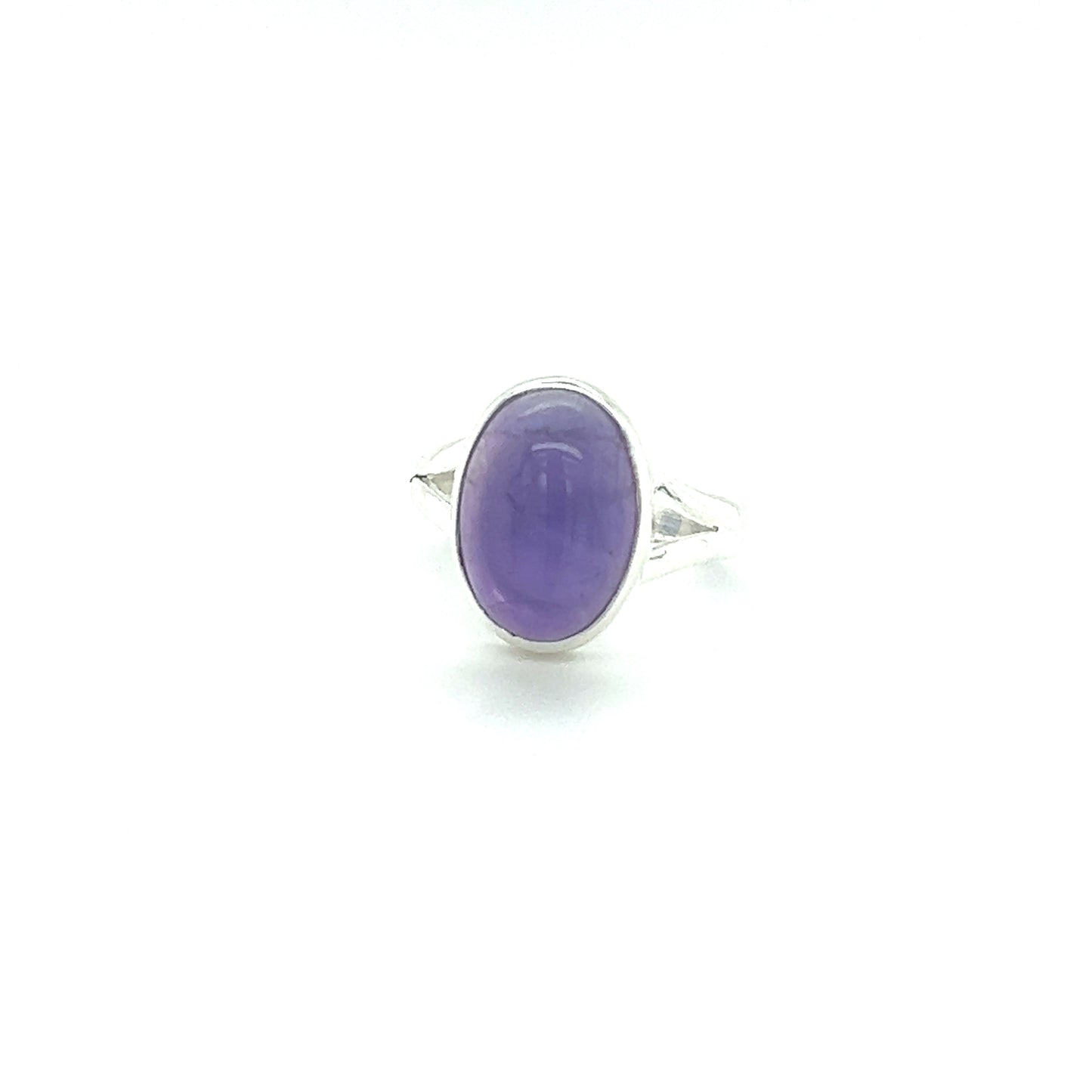 
                  
                    Oval Stone Ring in sterling silver, featuring a stunning cabochon.
                  
                