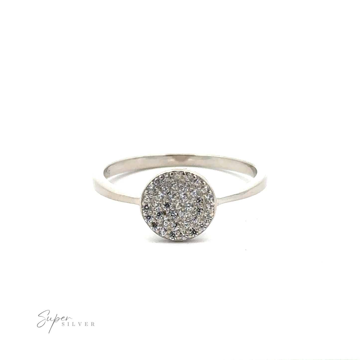 
                  
                    Round Pave Cubic Zirconia Ring
                  
                