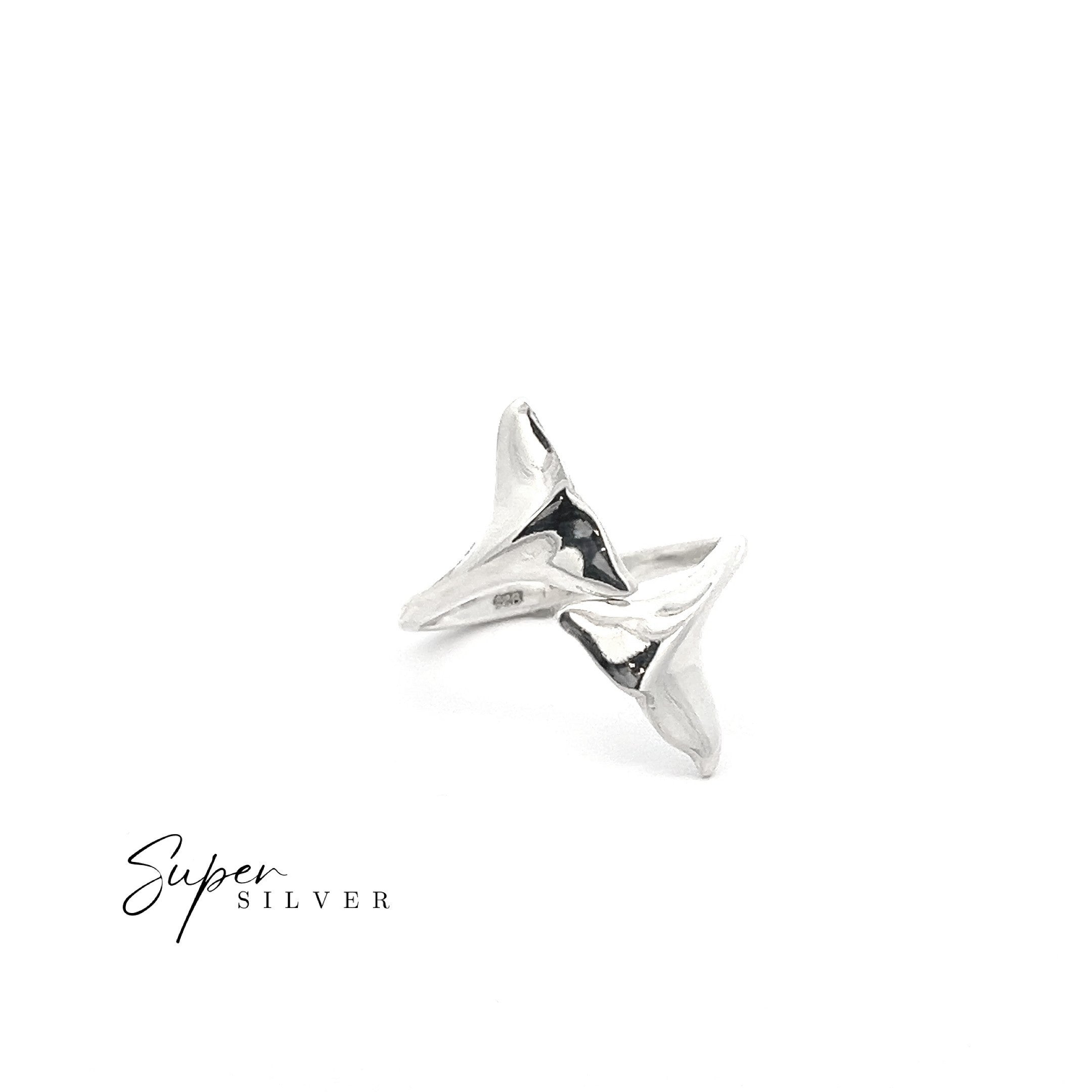 Double Whale Tail Ring