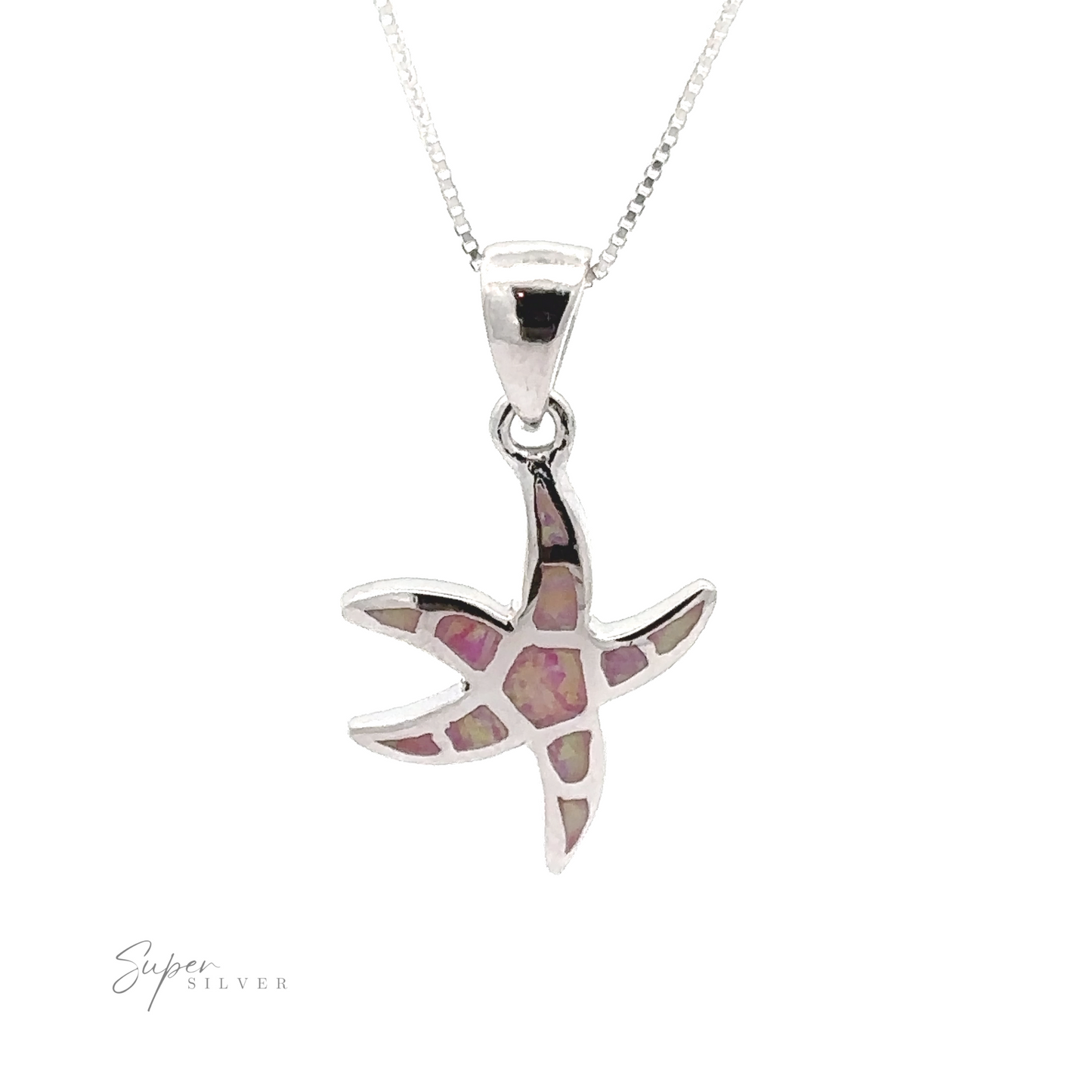 
                  
                    Lab-Created Opal Sea Star Pendant
                  
                