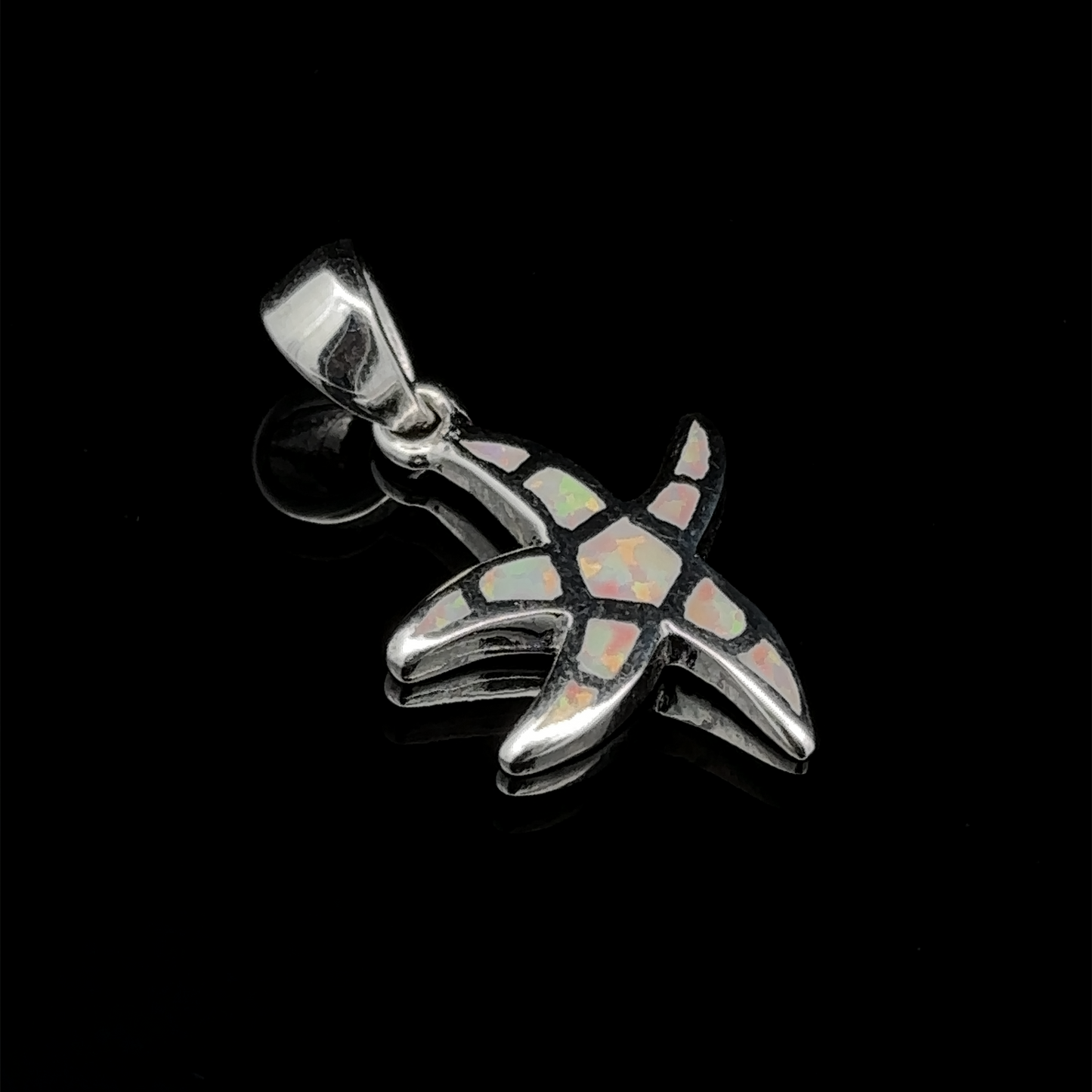 
                  
                    Lab-Created Opal Sea Star Pendant
                  
                