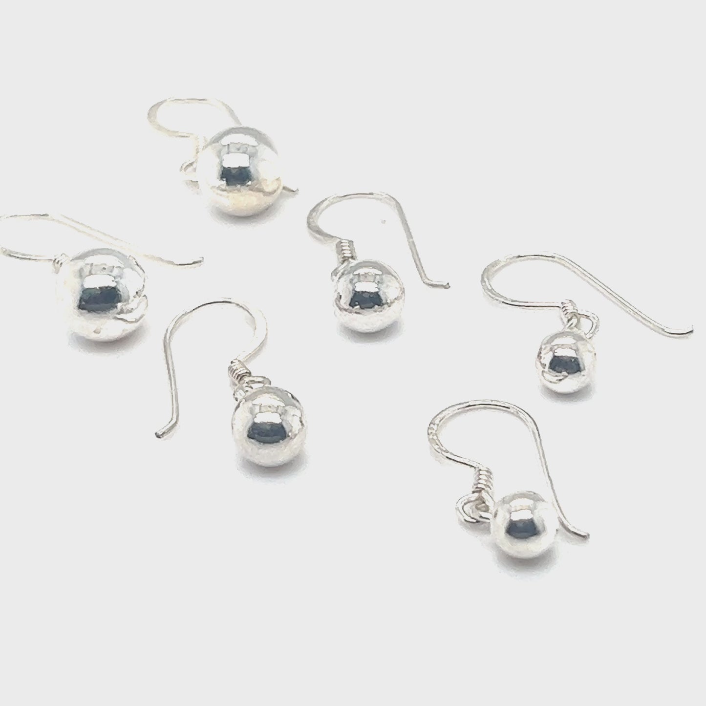 
                  
                    Load and play video in Gallery viewer, Simple Dangling Ball Earrings
                  
                