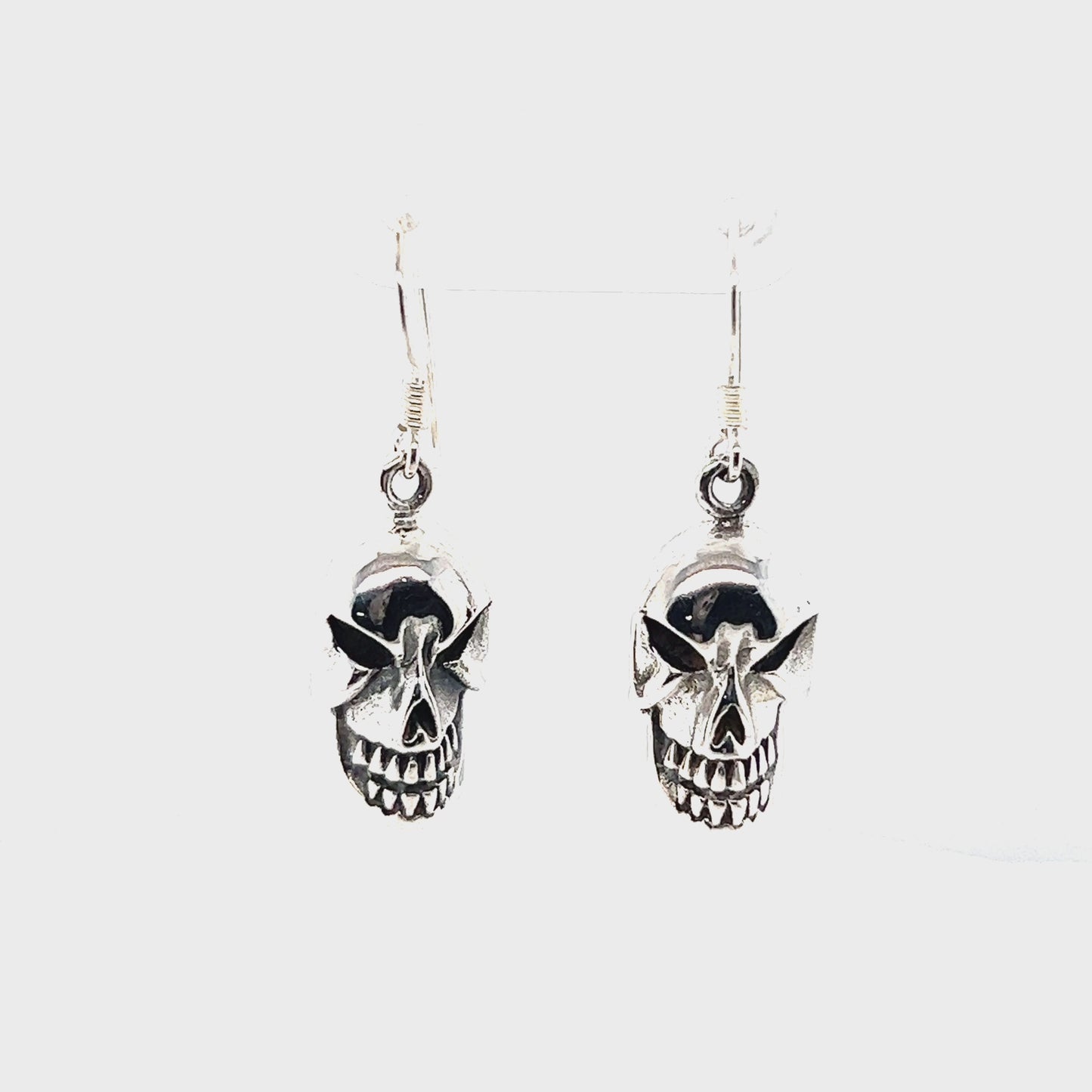 
                  
                    Load and play video in Gallery viewer, Skull Earrings
                  
                