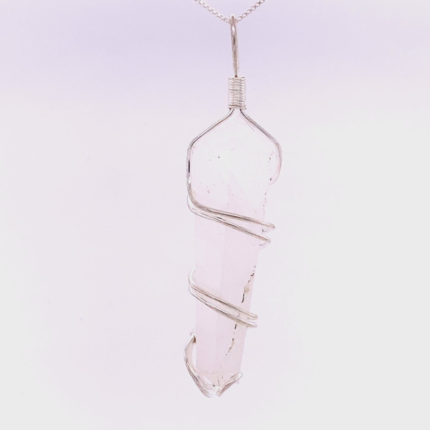 
                  
                    Load and play video in Gallery viewer, Wire Wrapped Stone Pendant
                  
                