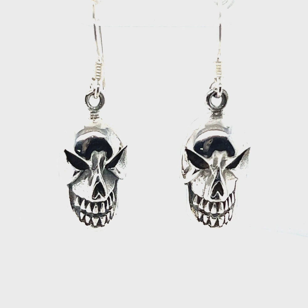 
                  
                    Load and play video in Gallery viewer, Skull Earrings
                  
                