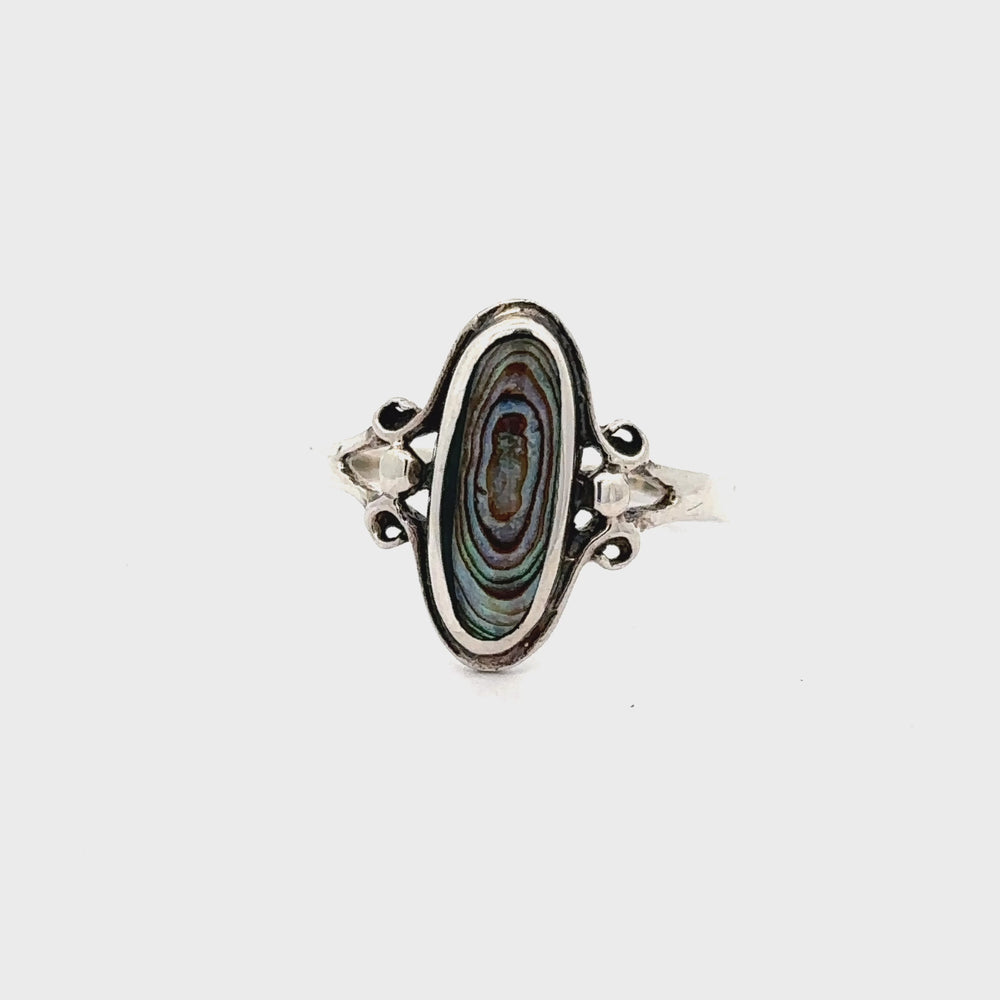 
                  
                    Load and play video in Gallery viewer, Oval Turquoise Ring
                  
                