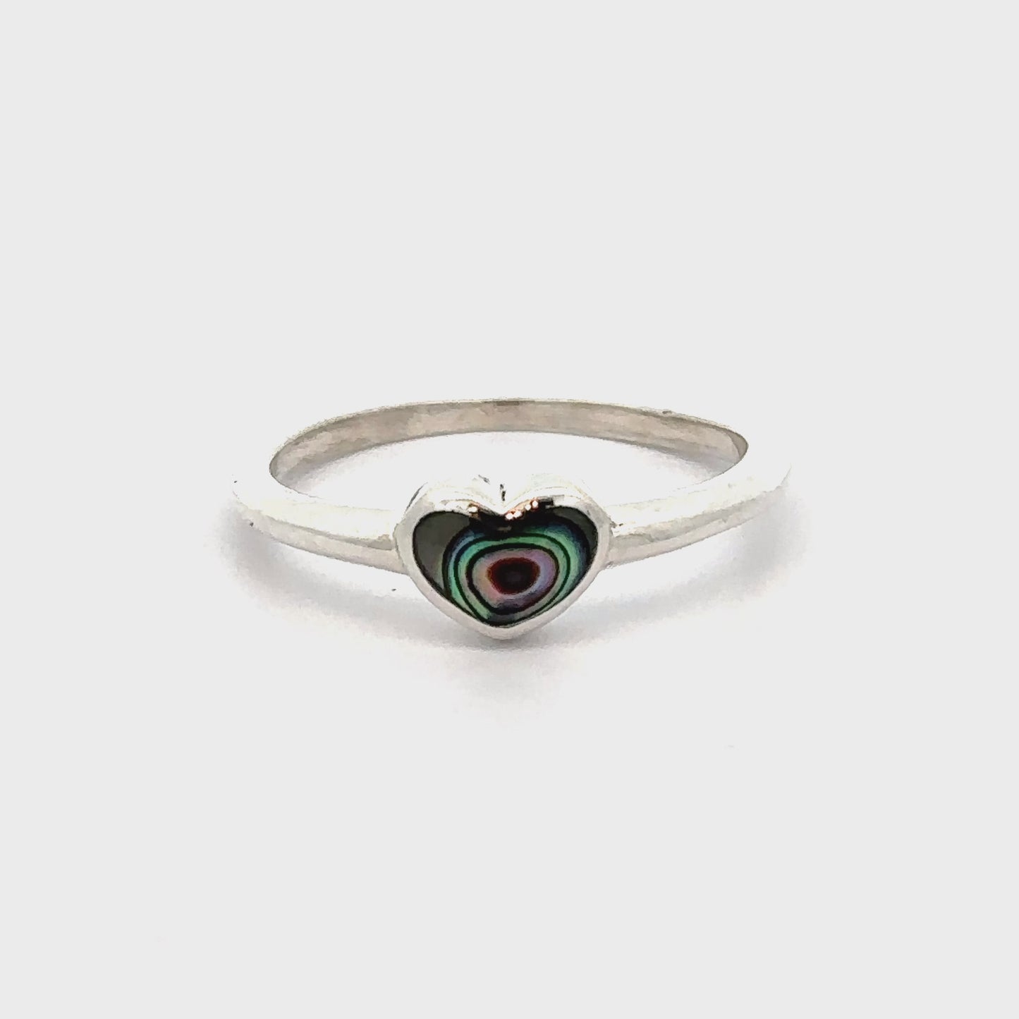 
                  
                    Load and play video in Gallery viewer, Stone Wire Heart Ring
                  
                