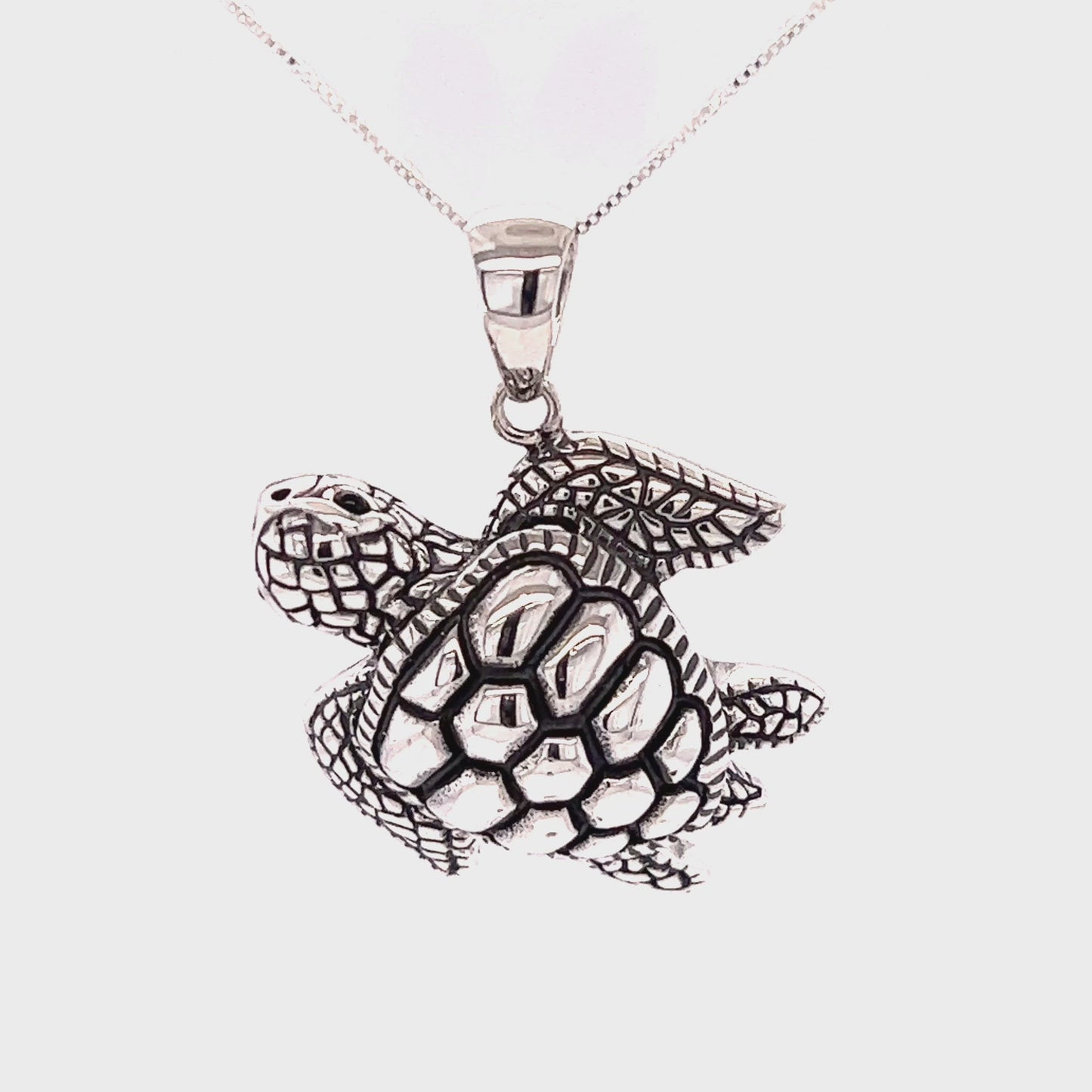 
                  
                    Load and play video in Gallery viewer, Stunning Sea Turtle Pendant
                  
                