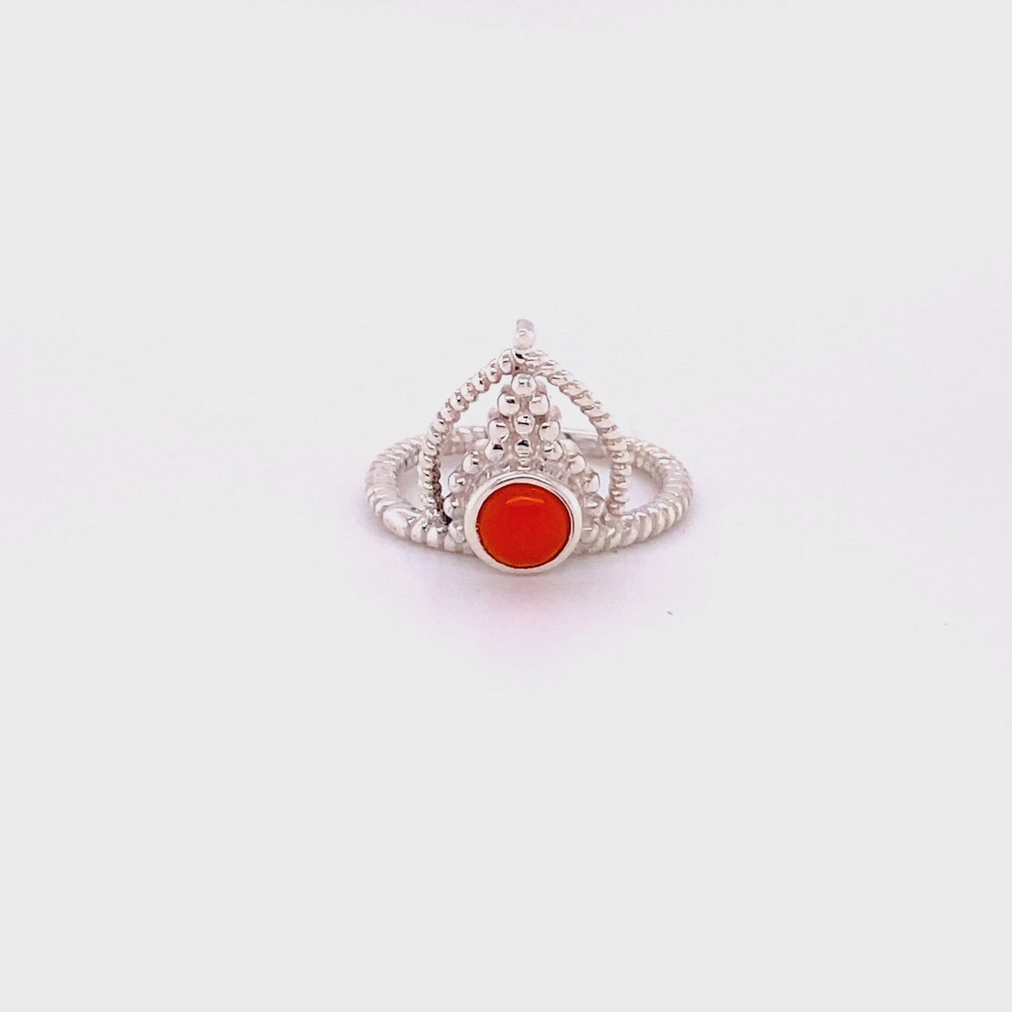 
                  
                    Load and play video in Gallery viewer, Simple Tiara Ring with Natural Gemstones
                  
                