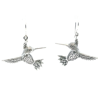 
                  
                    Super Silver's Stunning Handcrafted Hummingbird Earrings in sterling silver.
                  
                