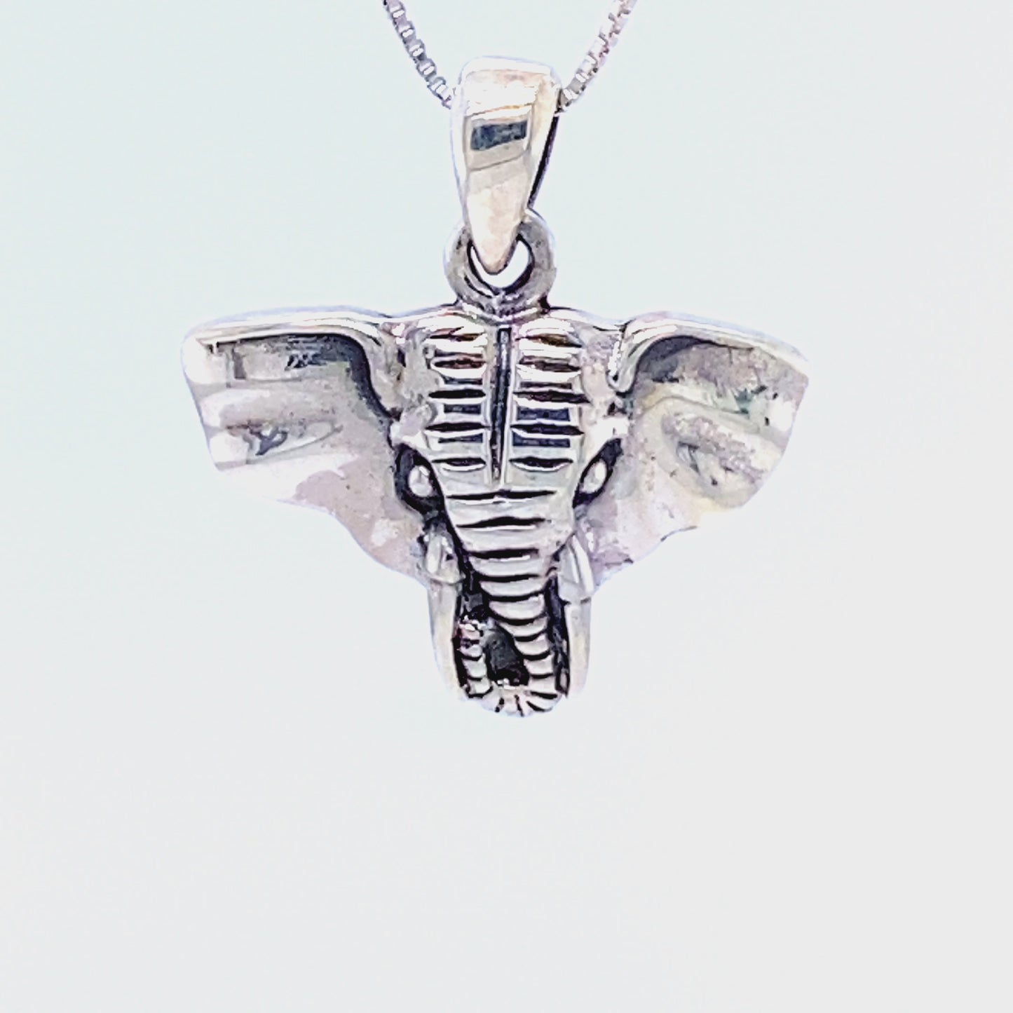 
                  
                    Load and play video in Gallery viewer, Elephant Head Pendant
                  
                