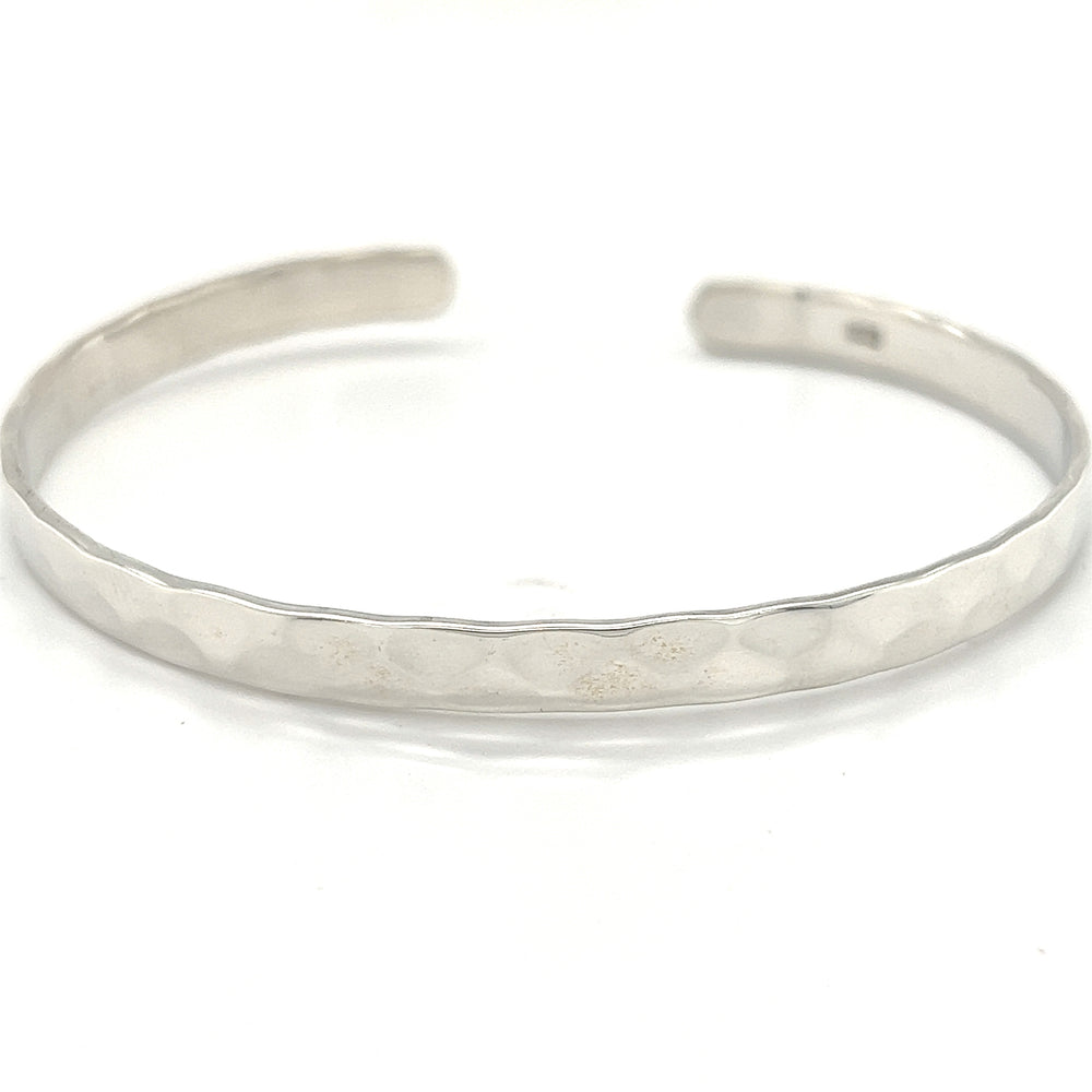 Super Silver's Stackable Hammered Cuff - an all-time best seller.