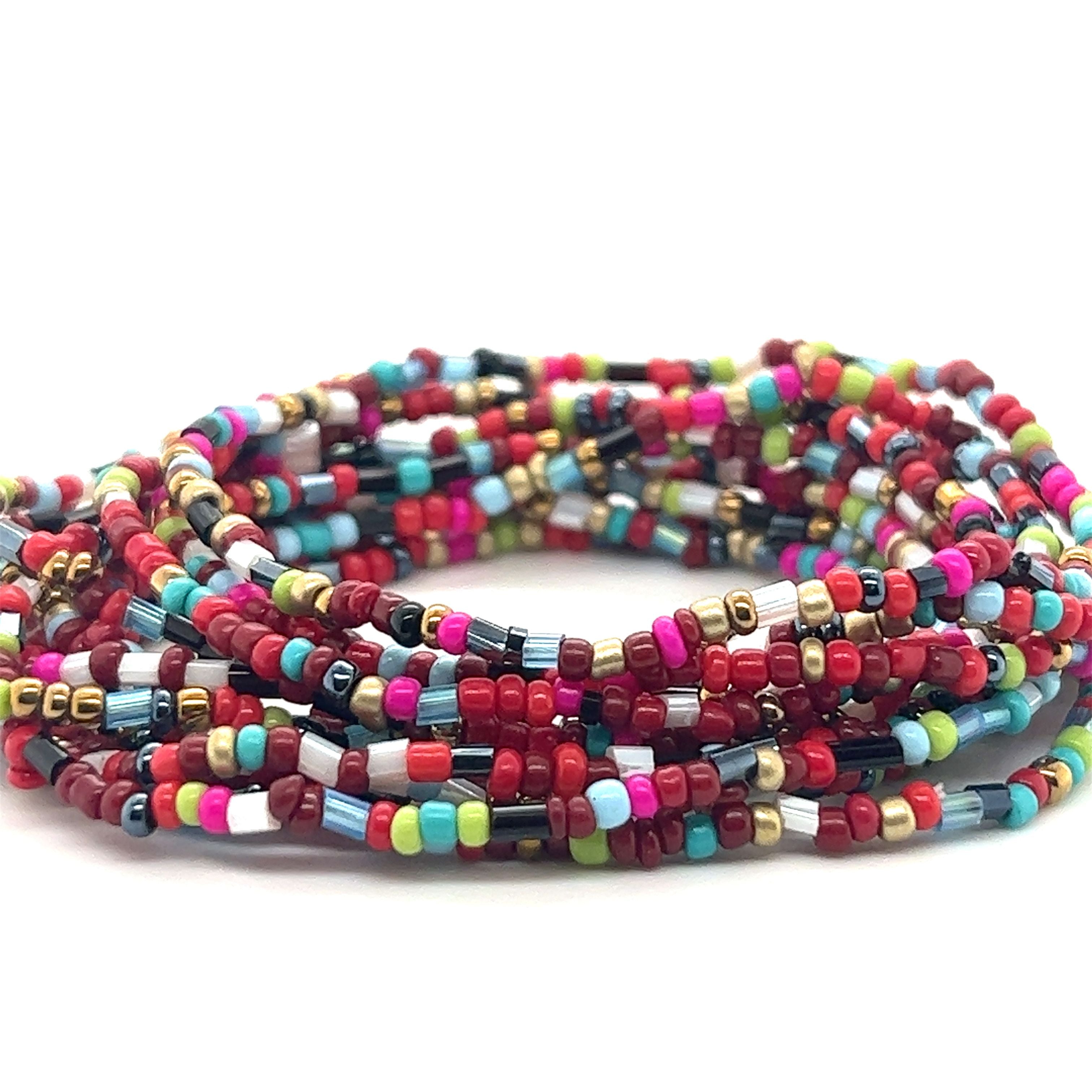 Seed Bead Necklaces for Women, Small Beaded Necklace, Dainty