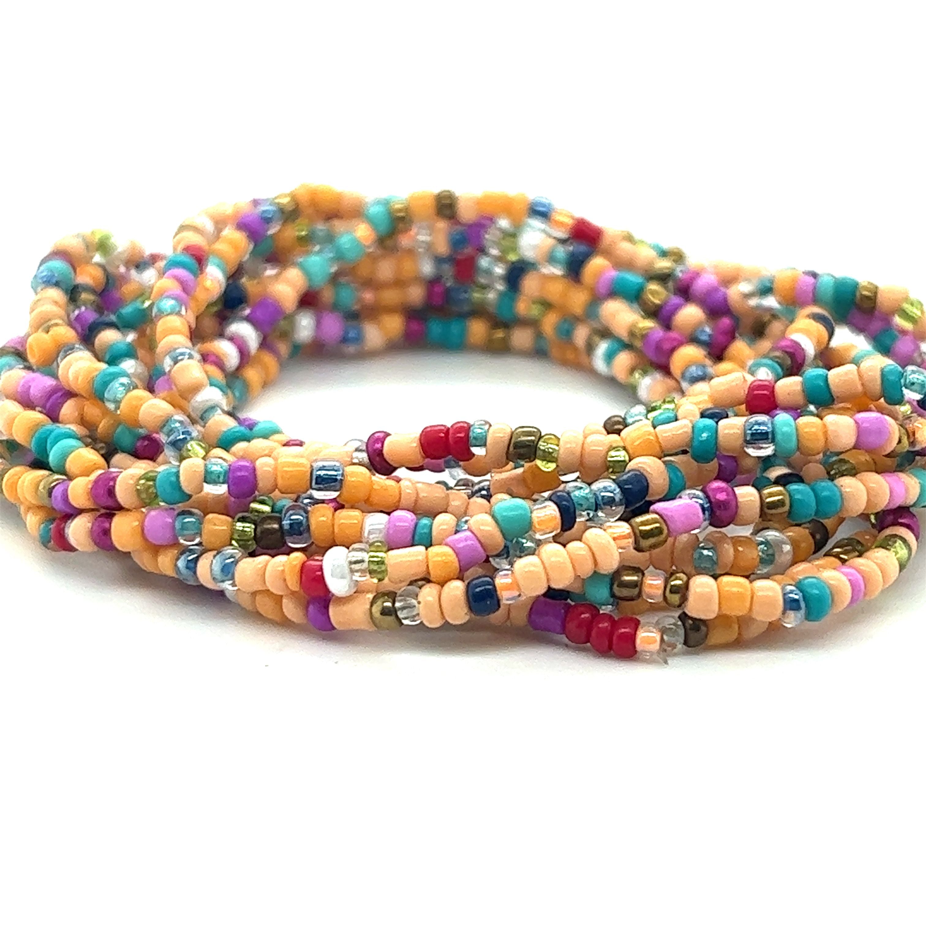 Beaded Name Bracelet, Personalized Gifts, Stretch Bracelet, Stackable  Bracelet, Colorful Bracelet, Seed Bead Bracelet, Valentines Day - Etsy  Sweden
