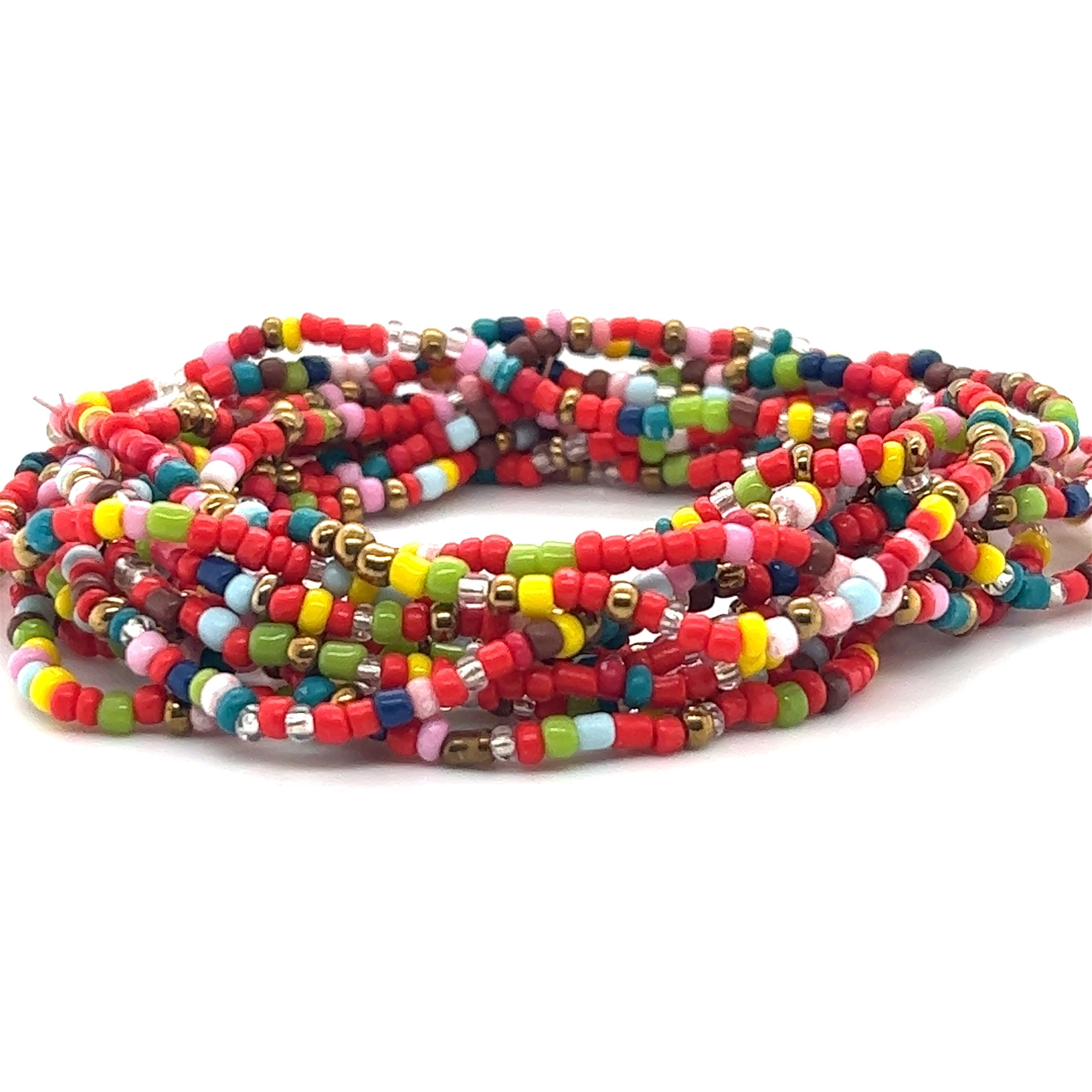 Colorful Seed Bead Bracelet, Neon Seed Bead Bracelet, Neon Bracelet,  Stackable, Rave Jewelry, Summer Jewelry, Colorful Beaded Bracelet - Etsy