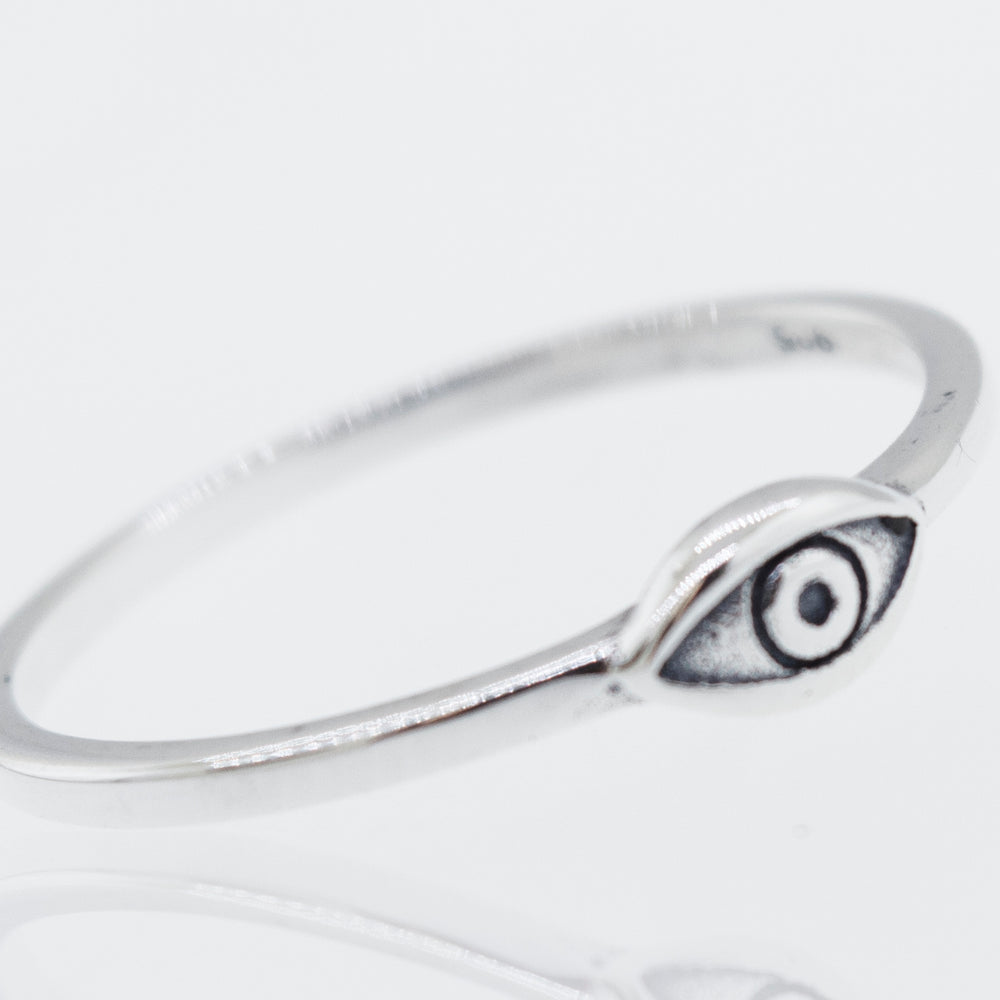 
                  
                    A Simple Eye Ring adorned with an evil eye.
                  
                