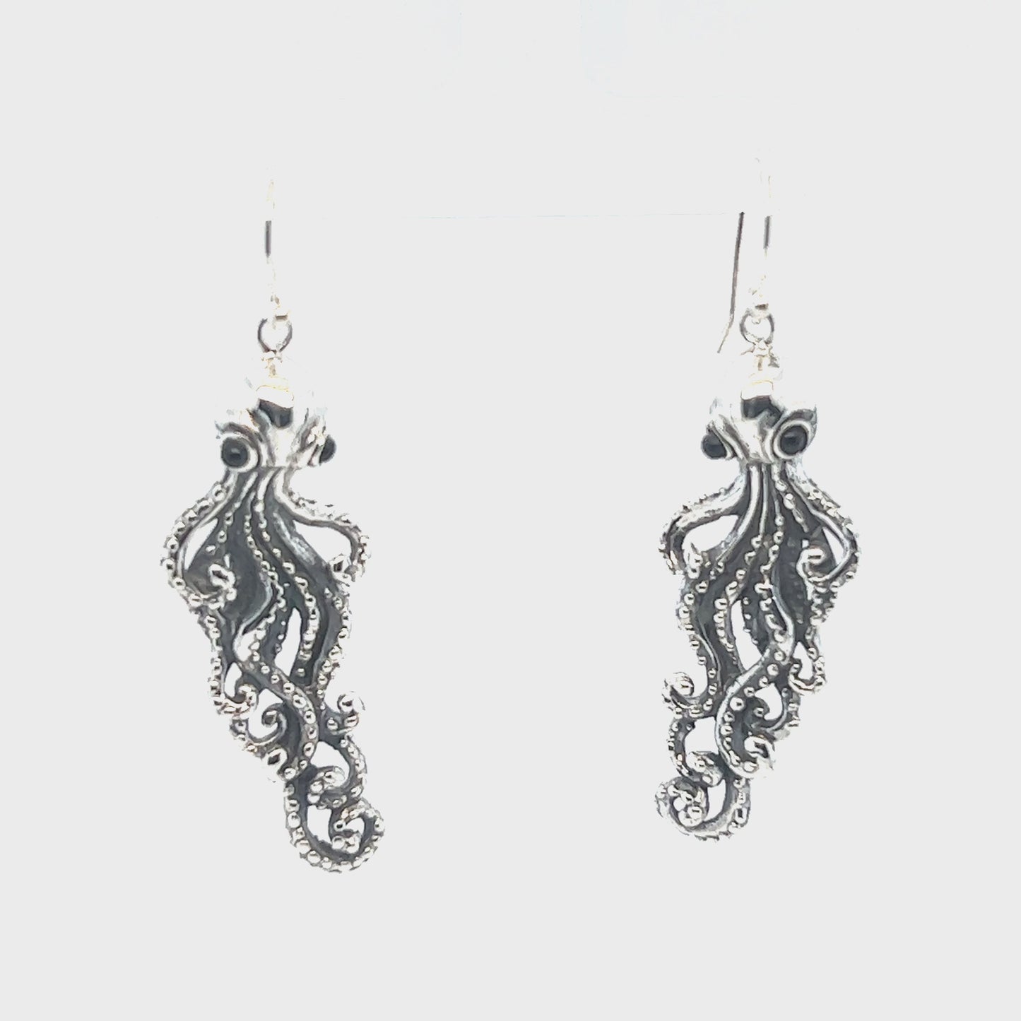
                  
                    Load and play video in Gallery viewer, Captivating Statement Octopus Earrings
                  
                