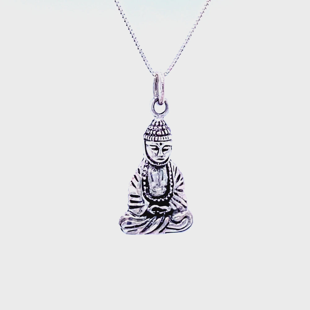 
                  
                    Load and play video in Gallery viewer, Meditating Gautama Buddha Charm
                  
                