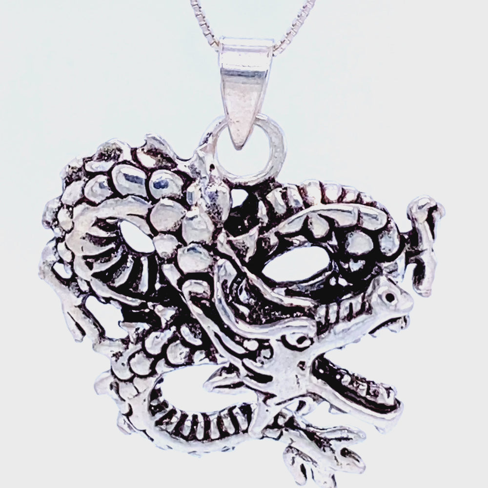 Japanese store dragon pendant