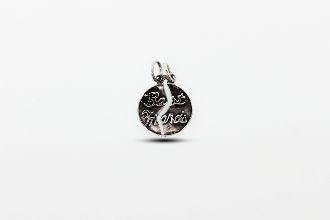 
                  
                    A Super Silver "Best Friends" Break Apart Charm, with the word love on it, serving as an affirmation of affection.
                  
                