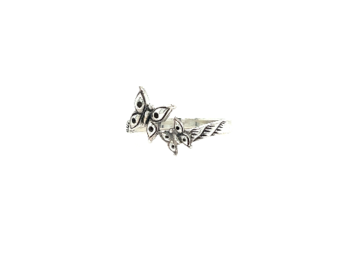 
                  
                    A Dainty Double Butterfy Ring with a delicate butterfly filigree design.
                  
                