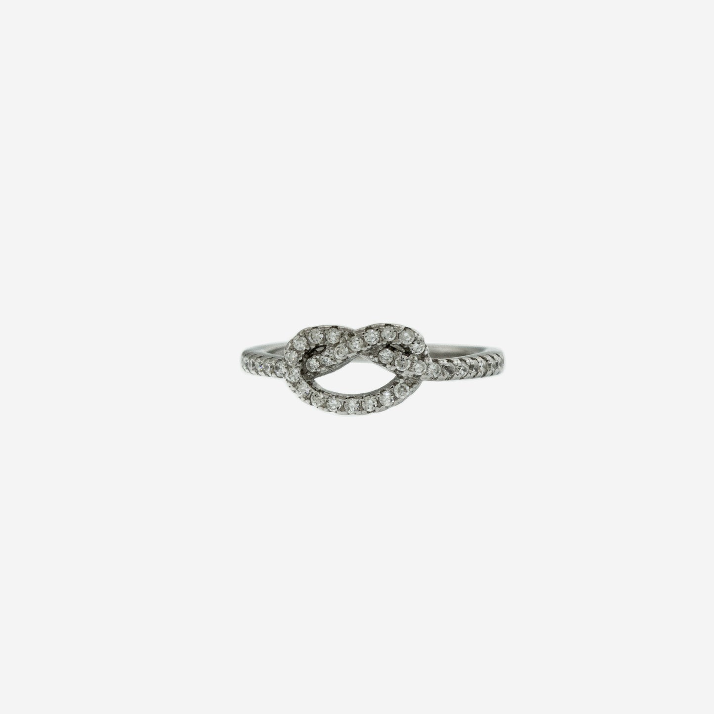 
                  
                    Cubic Zirconia Pretzel Knot Ring
                  
                