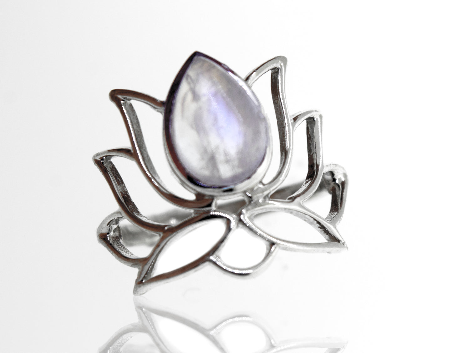 
                  
                    Online Only Exclusive Moonstone Lotus Ring
                  
                