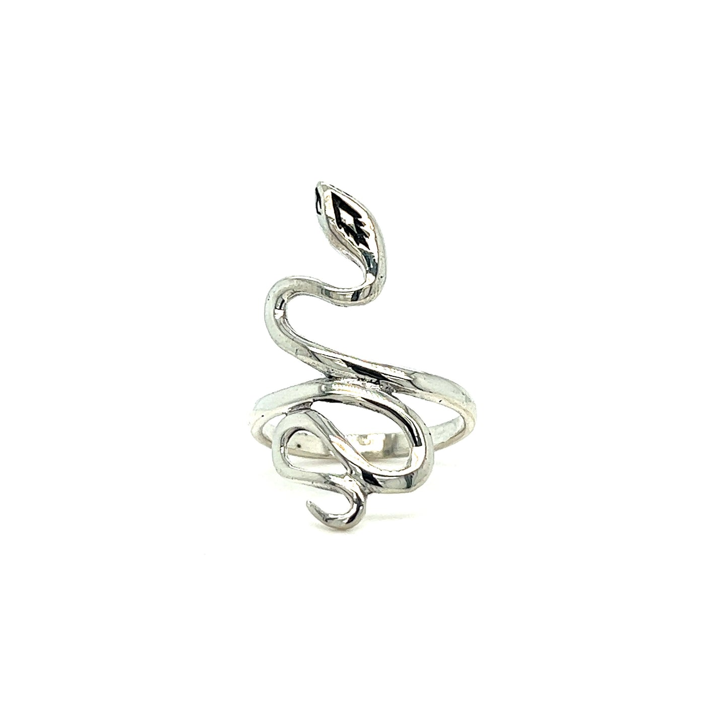 
                  
                    Coiled Snake Ring With Fine Finish
                  
                
