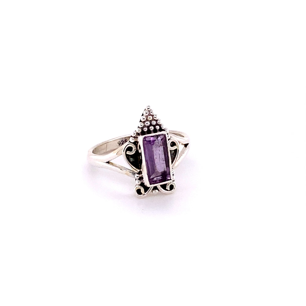 
                  
                    Bohemian Princess ring in sterling silver, featuring a boho-style design by Super Silver.
                  
                