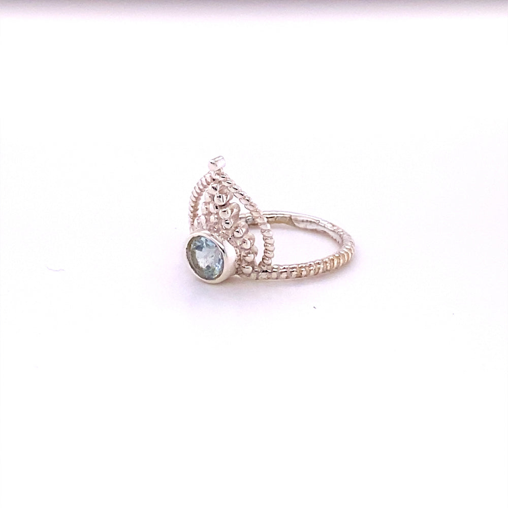 
                  
                    A boho-inspired Simple Tiara Ring with Natural Gemstones.
                  
                