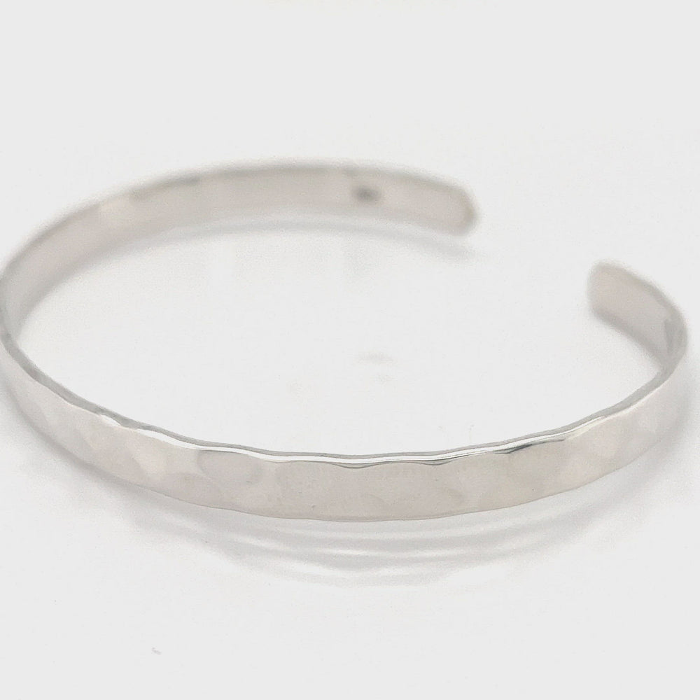 
                  
                    Load and play video in Gallery viewer, Stackable Hammered Cuff
                  
                