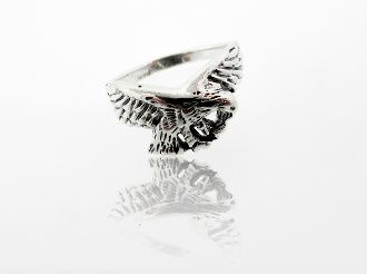 A .925 sterling silver Eagle Ring.